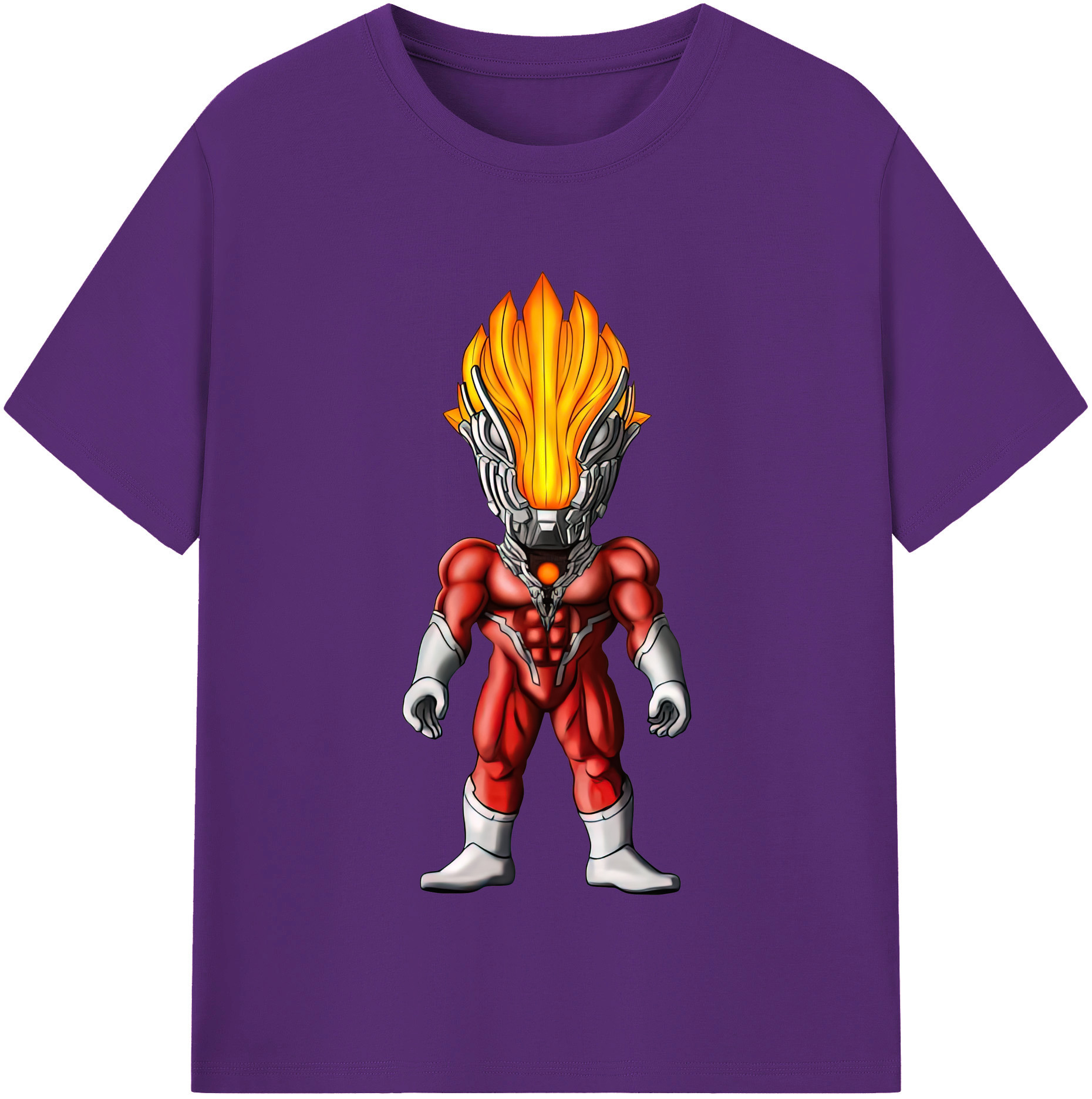 （画像用） ウルトラマン Ultraman 綿100％半袖Tシャツ（フロントプリント）