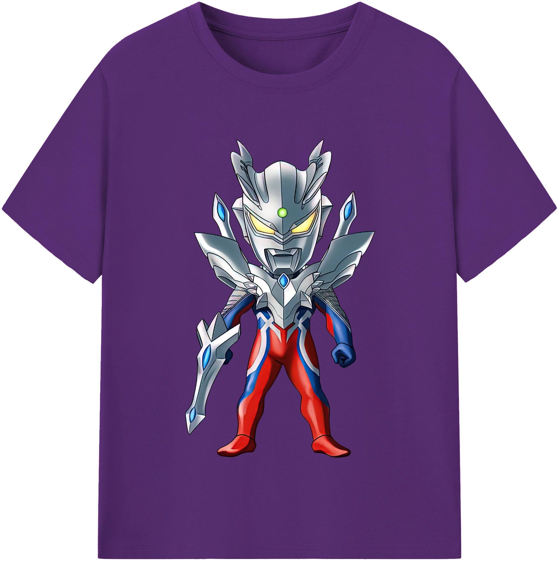 （画像用） ウルトラマン Ultraman 綿100％半袖Tシャツ（フロントプリント）