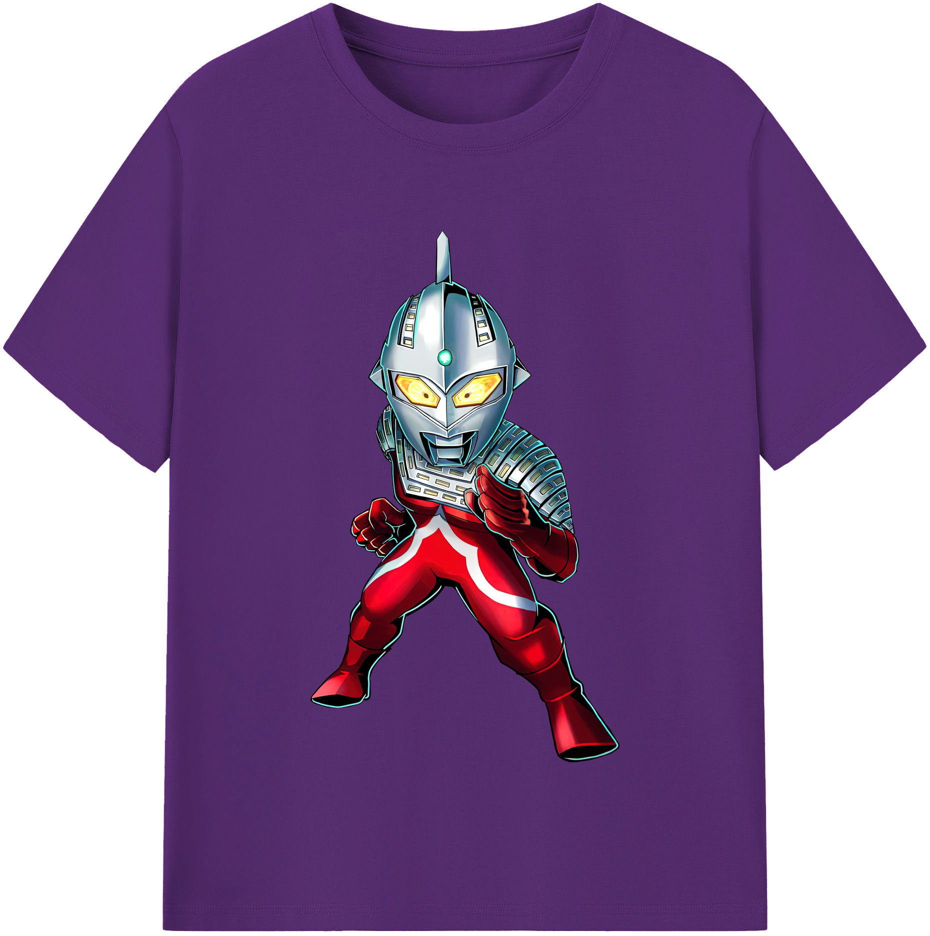 （画像用） ウルトラマン Ultraman 綿100％半袖Tシャツ（フロントプリント）