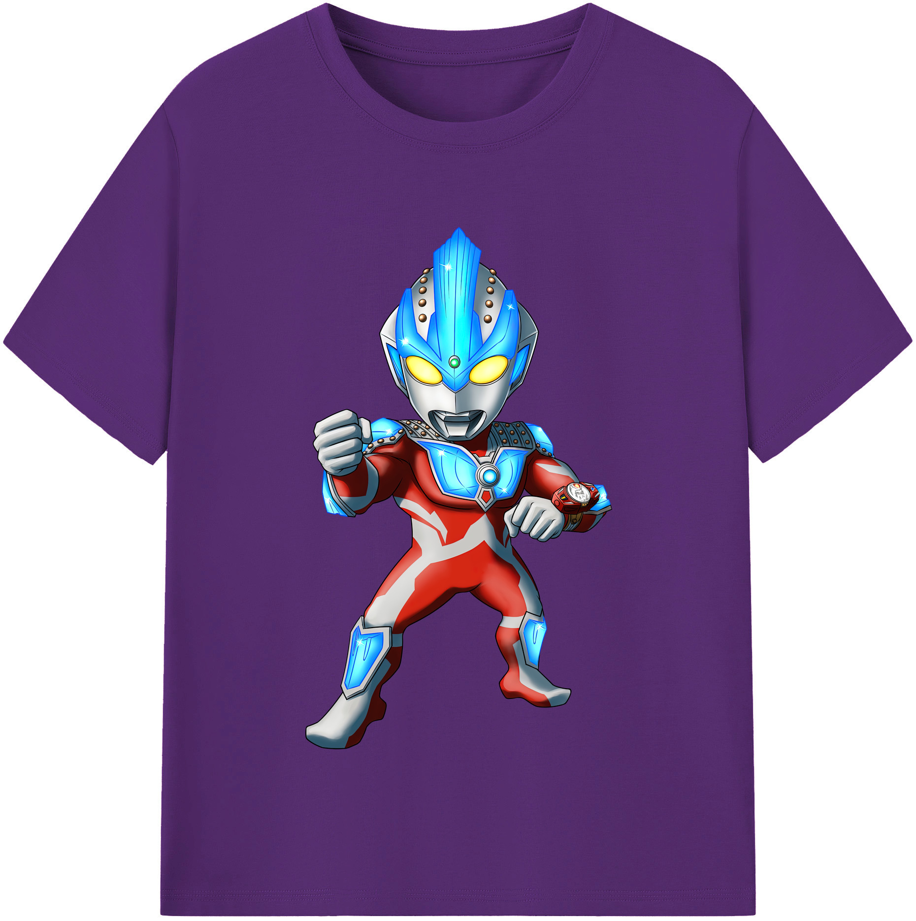 （画像用） ウルトラマン Ultraman 綿100％半袖Tシャツ（フロントプリント）