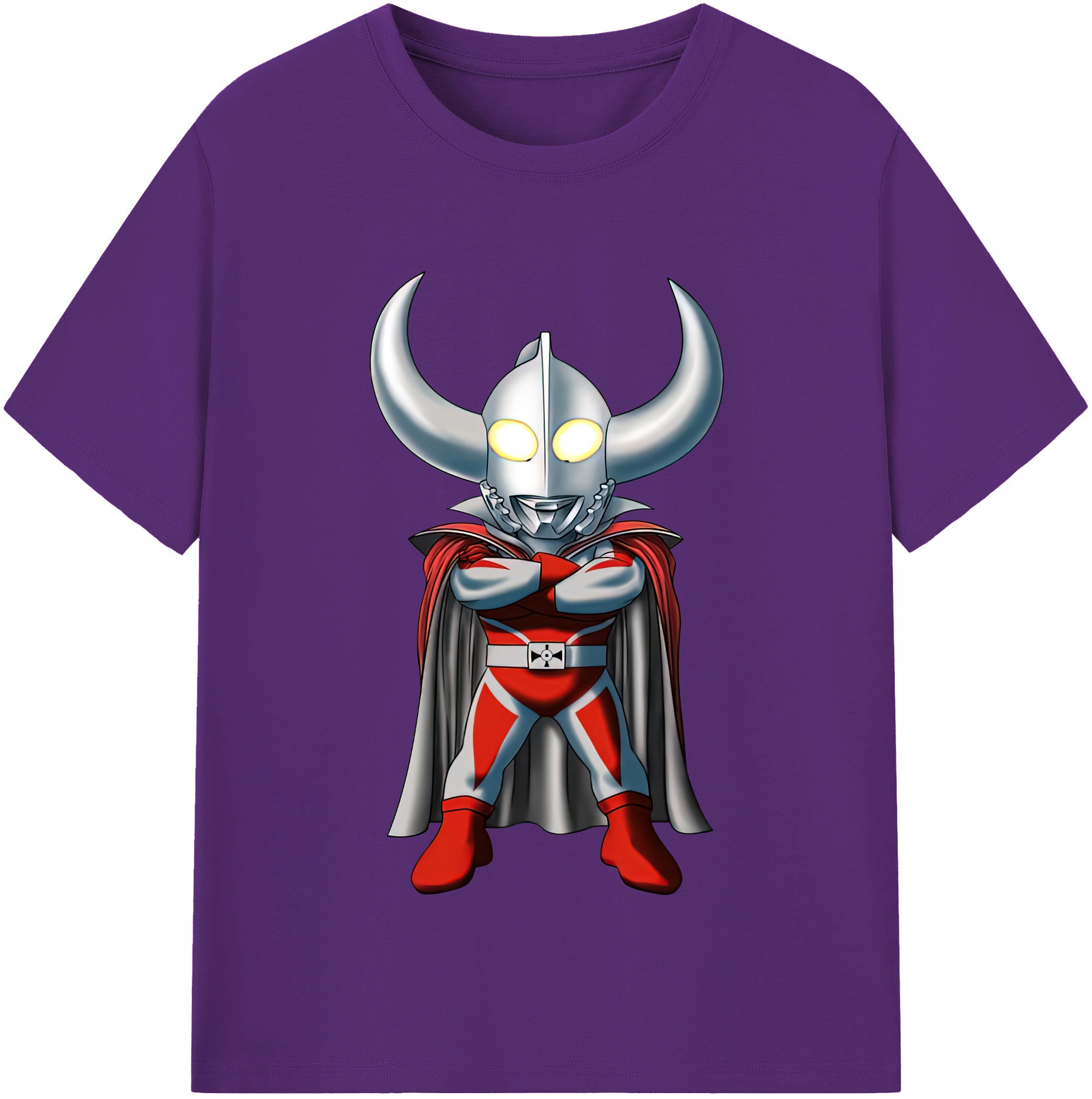 （画像用） ウルトラマン Ultraman 綿100％半袖Tシャツ（フロントプリント）