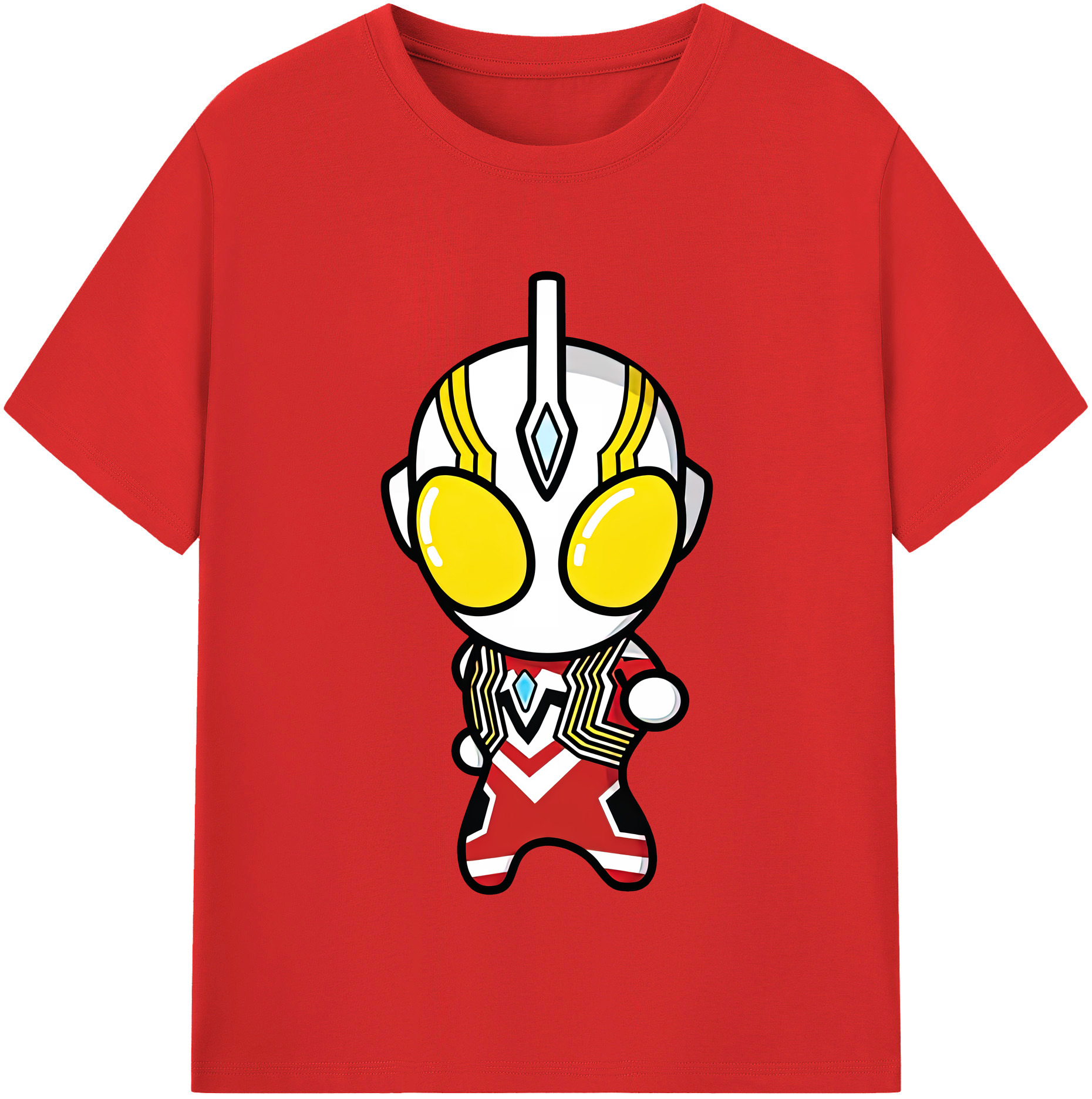 （画像用） ウルトラマン Ultraman 綿100％半袖Tシャツ（フロントプリント）