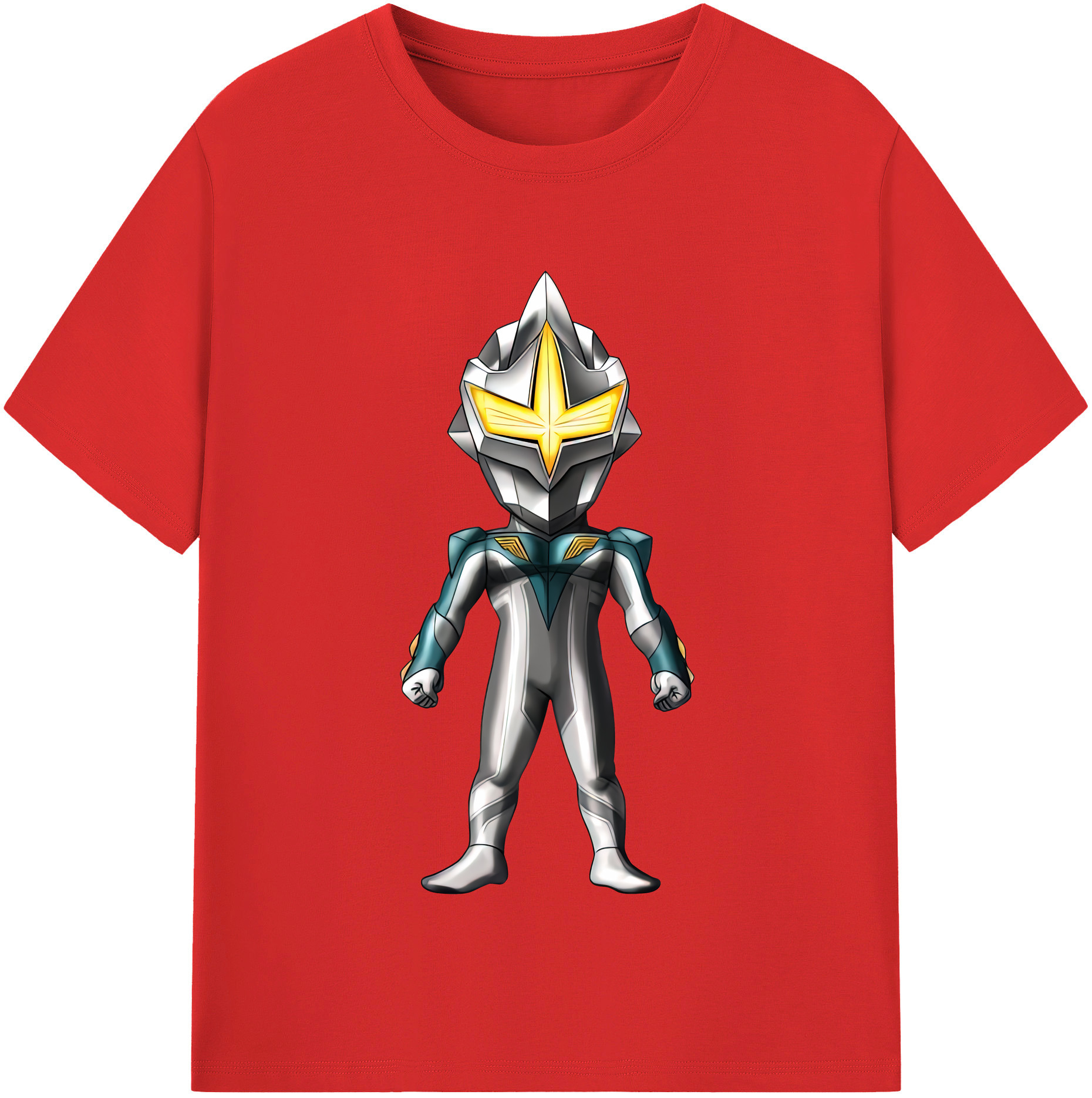 （画像用） ウルトラマン Ultraman 綿100％半袖Tシャツ（フロントプリント）