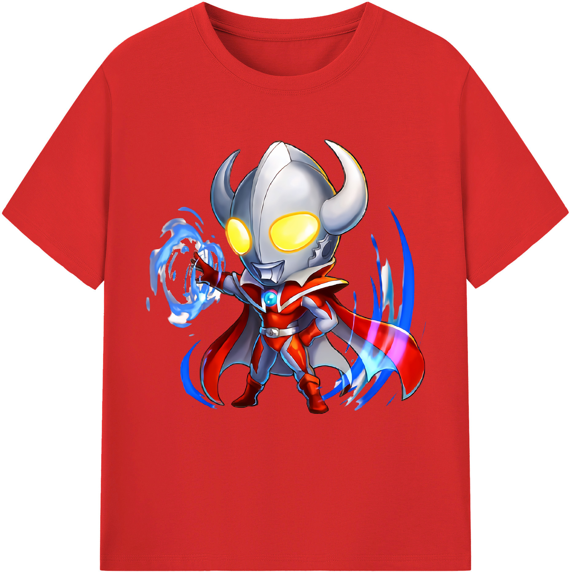 （画像用） ウルトラマン Ultraman 綿100％半袖Tシャツ（フロントプリント）