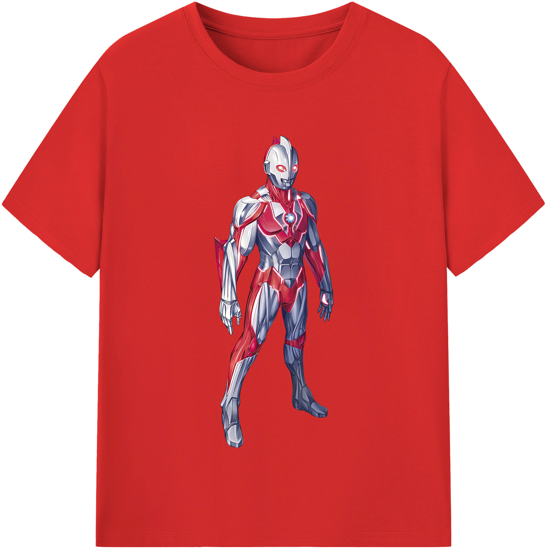 （画像用） ウルトラマン Ultraman 綿100％半袖Tシャツ（フロントプリント）