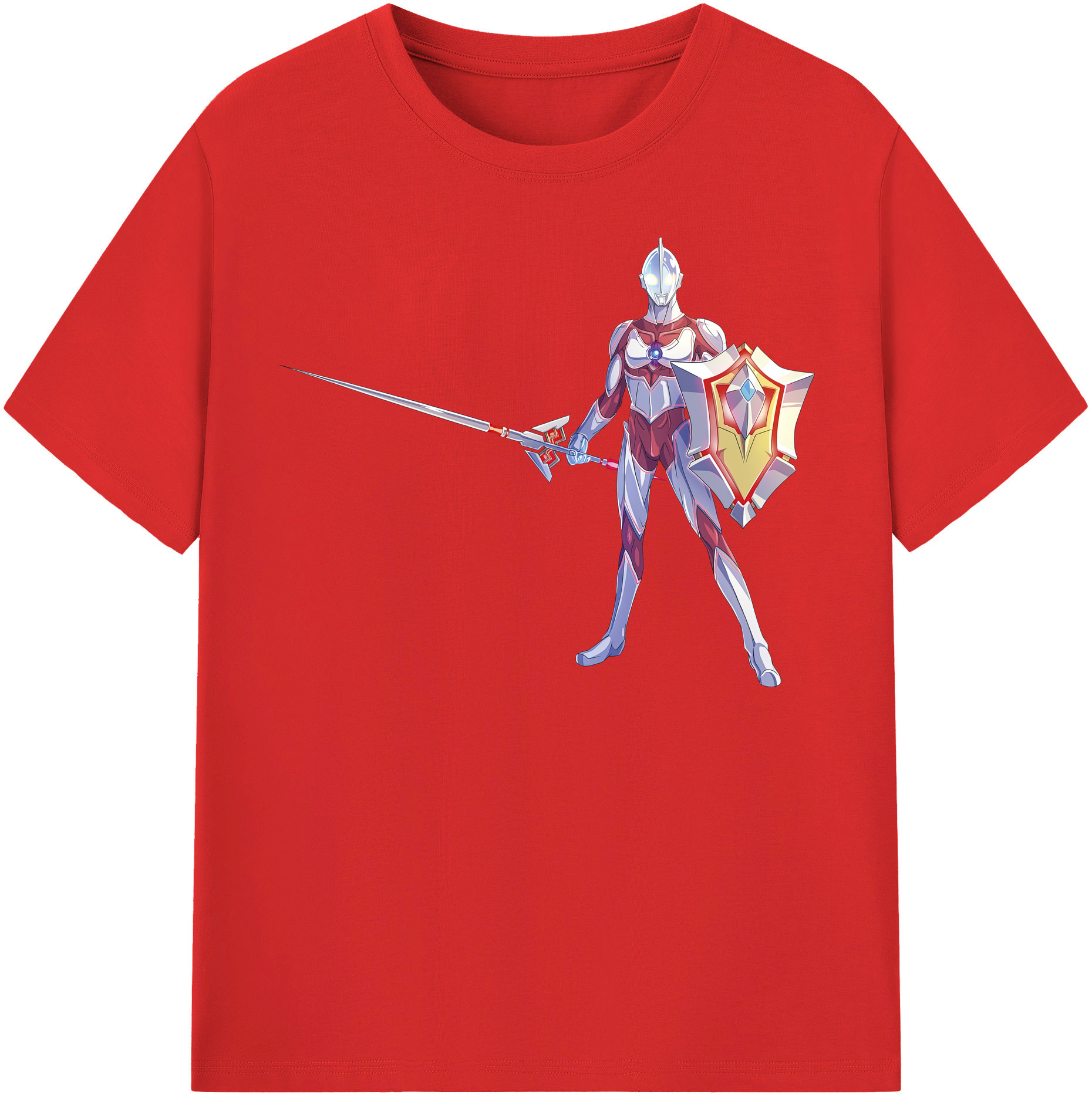 （画像用） ウルトラマン Ultraman 綿100％半袖Tシャツ（フロントプリント）