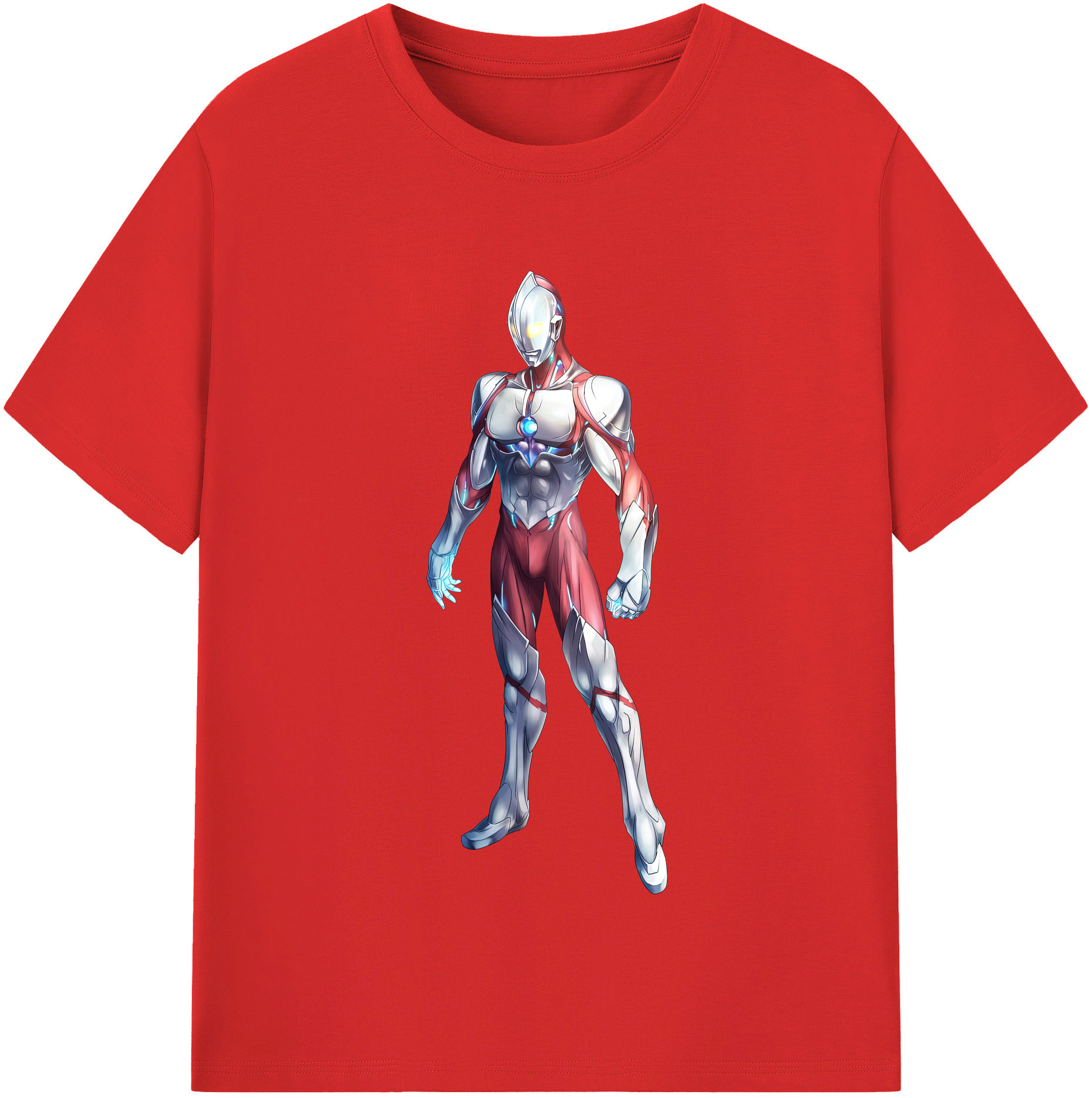 （画像用） ウルトラマン Ultraman 綿100％半袖Tシャツ（フロントプリント）