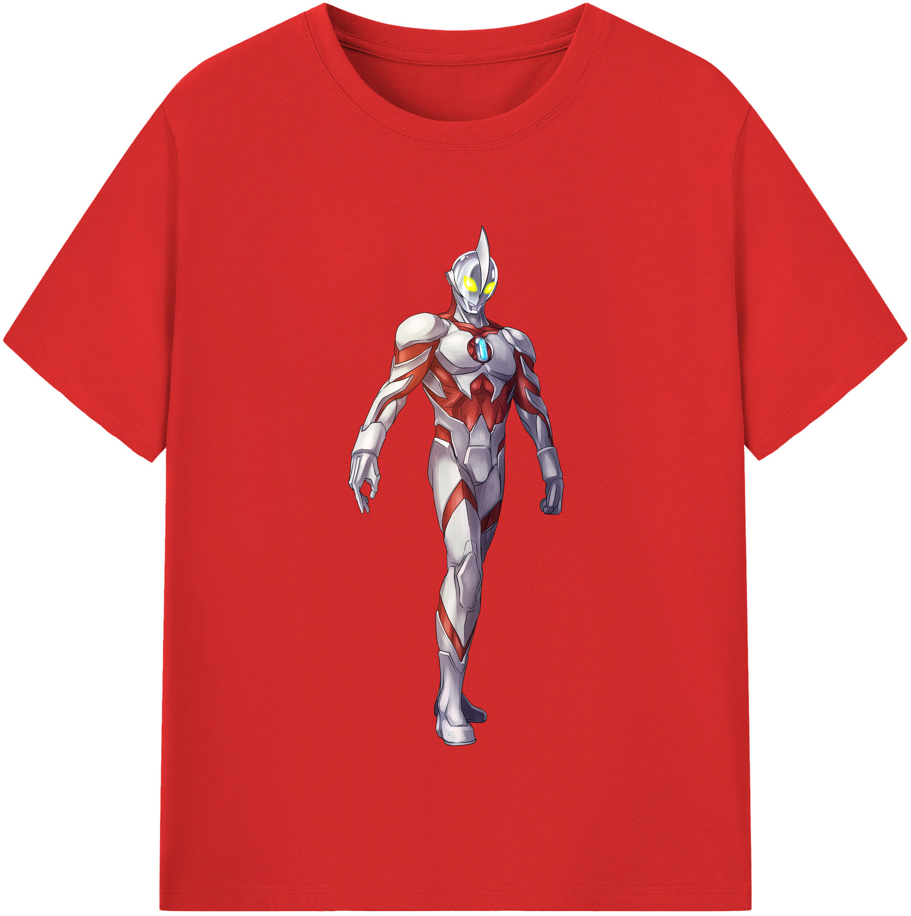 （画像用） ウルトラマン Ultraman 綿100％半袖Tシャツ（フロントプリント）