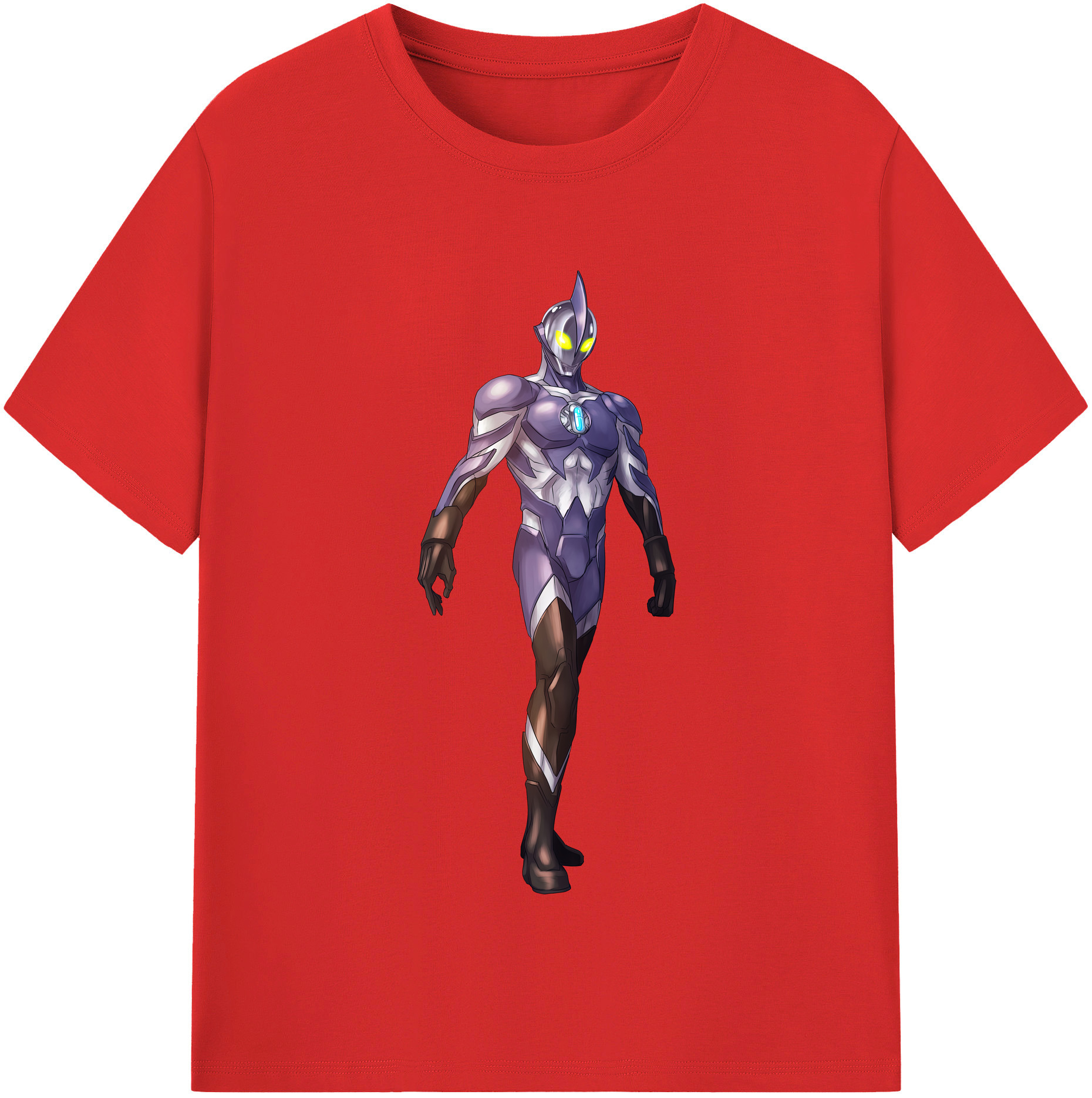（画像用） ウルトラマン Ultraman 綿100％半袖Tシャツ（フロントプリント）