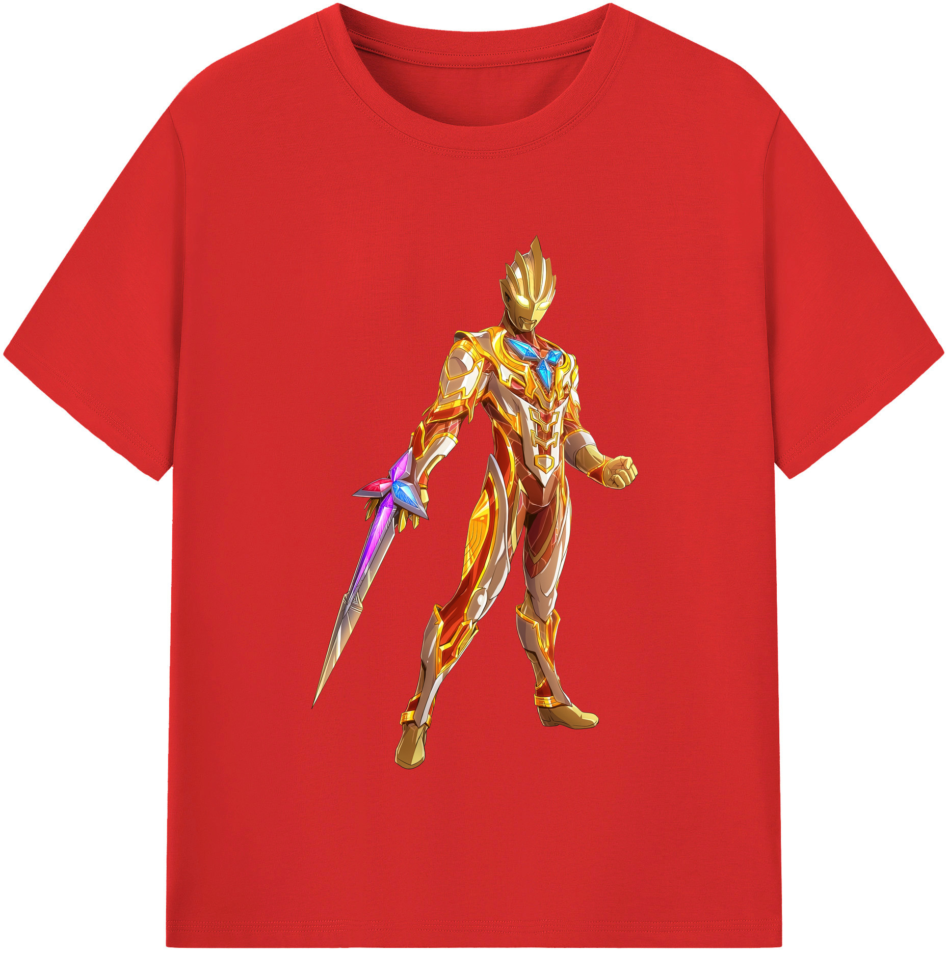（画像用） ウルトラマン Ultraman 綿100％半袖Tシャツ（フロントプリント）