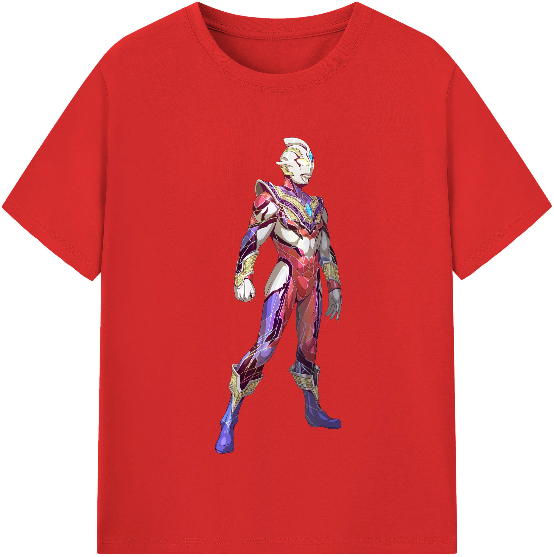 （画像用） ウルトラマン Ultraman 綿100％半袖Tシャツ（フロントプリント）