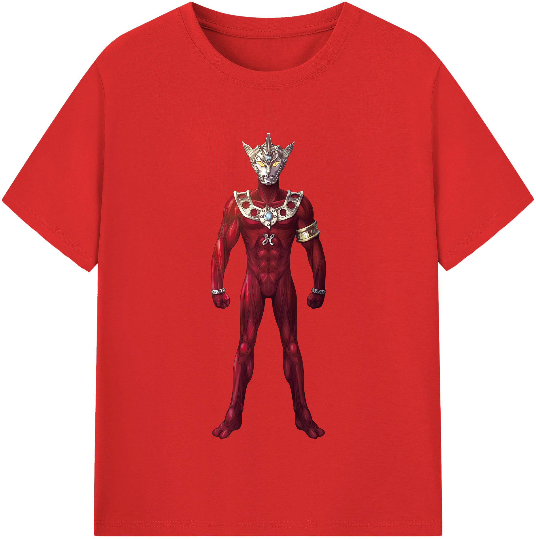 （画像用） ウルトラマン Ultraman 綿100％半袖Tシャツ（フロントプリント）
