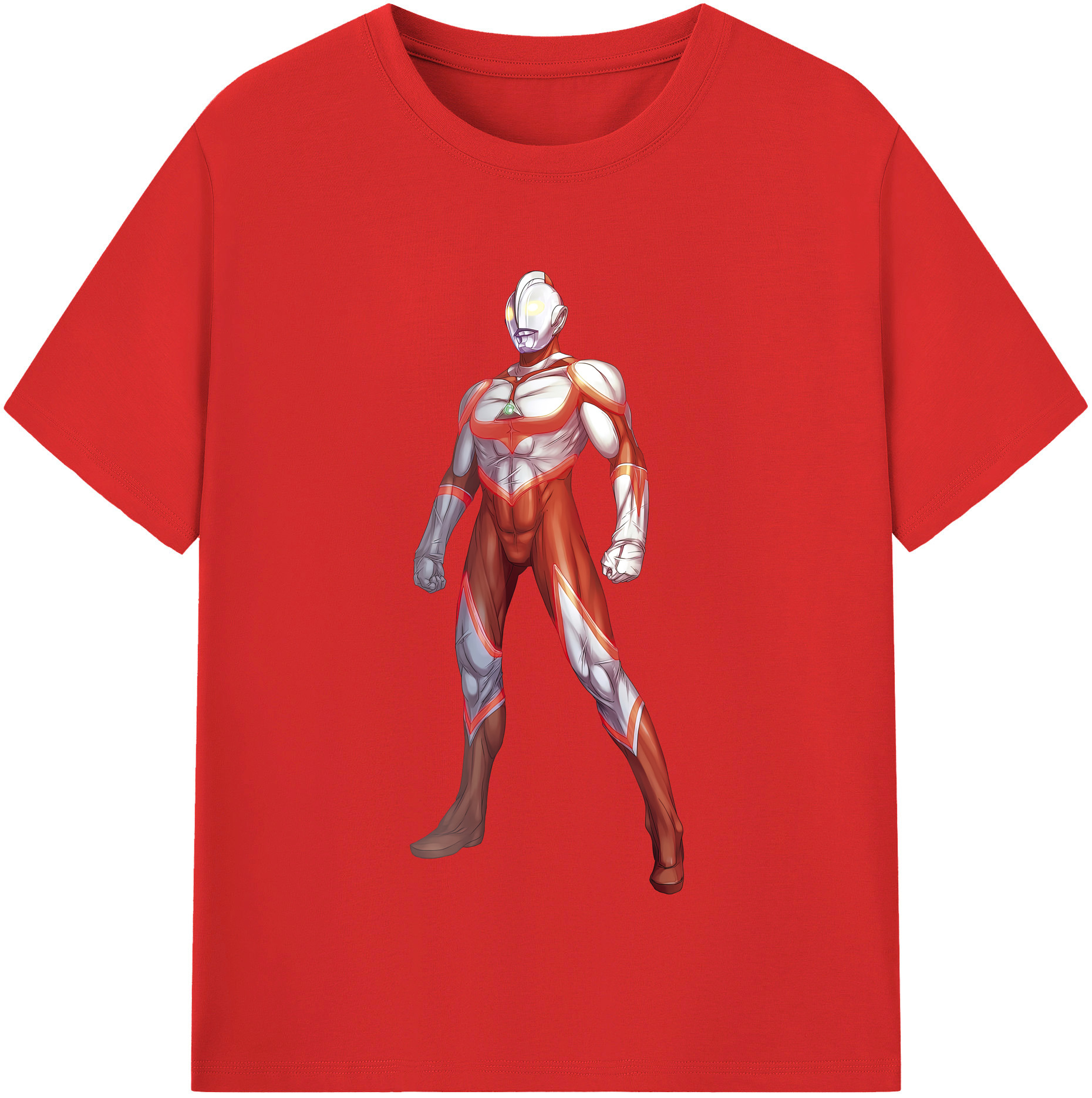 （画像用） ウルトラマン Ultraman 綿100％半袖Tシャツ（フロントプリント）