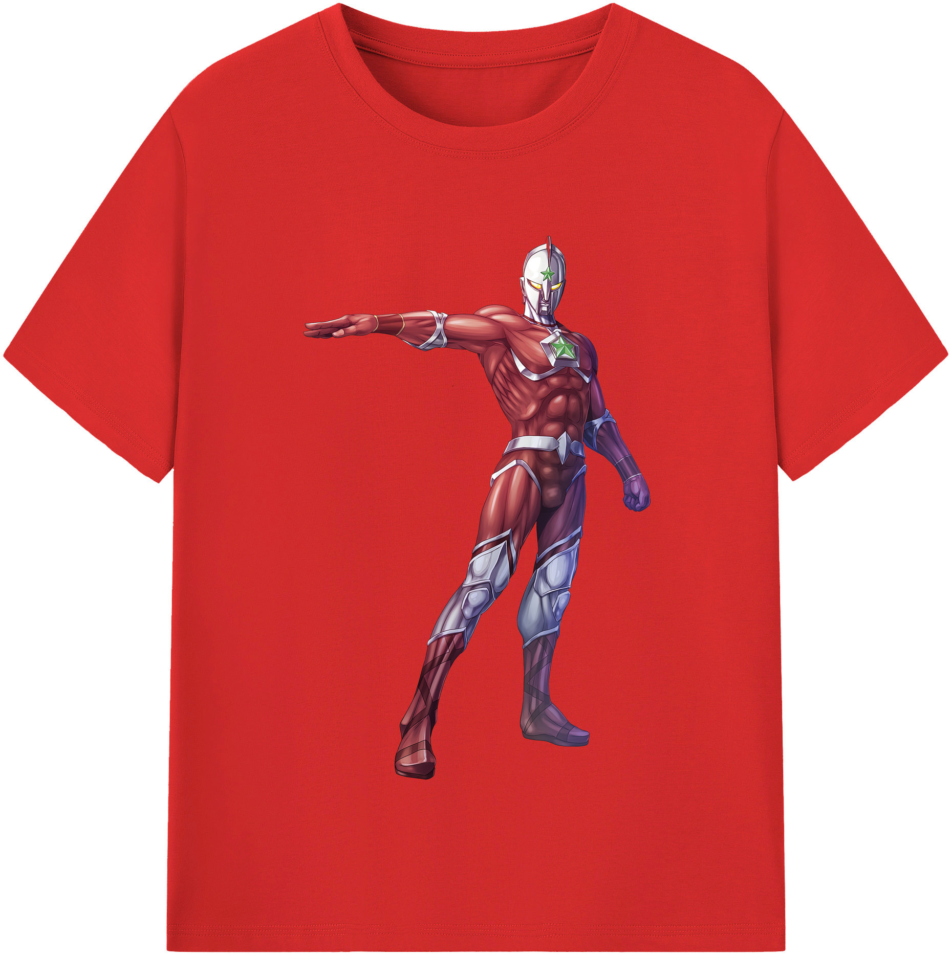 （画像用） ウルトラマン Ultraman 綿100％半袖Tシャツ（フロントプリント）