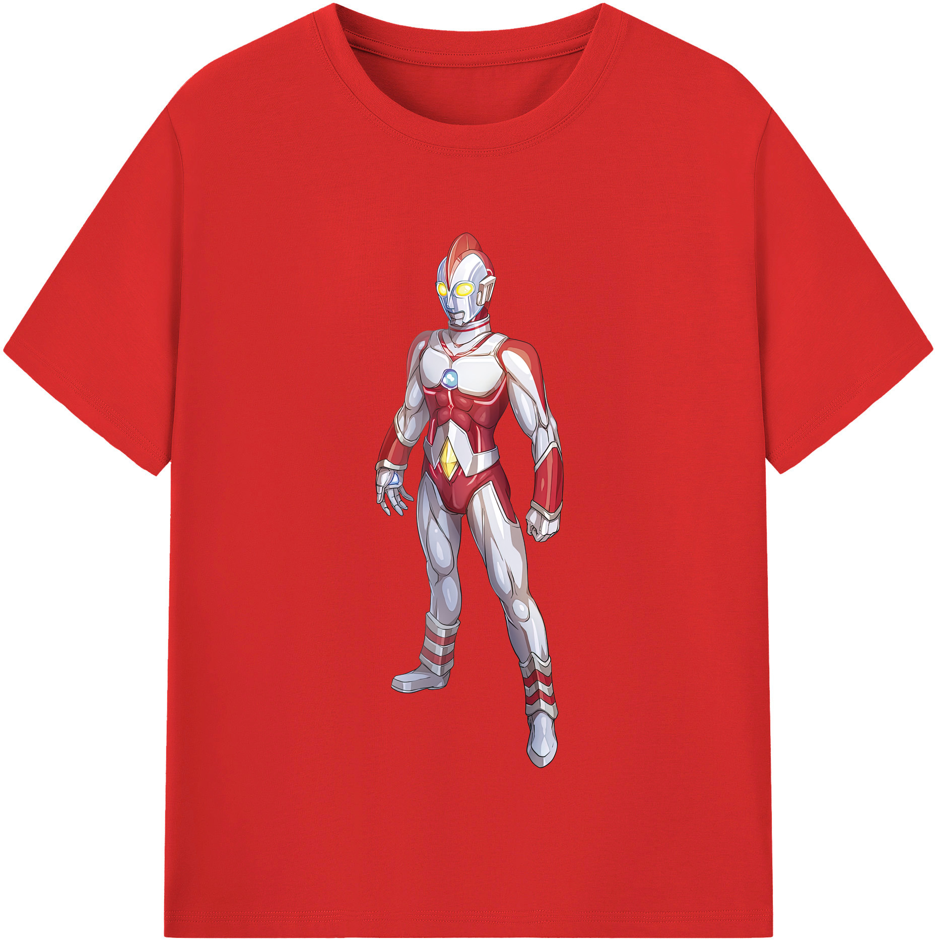 （画像用） ウルトラマン Ultraman 綿100％半袖Tシャツ（フロントプリント）