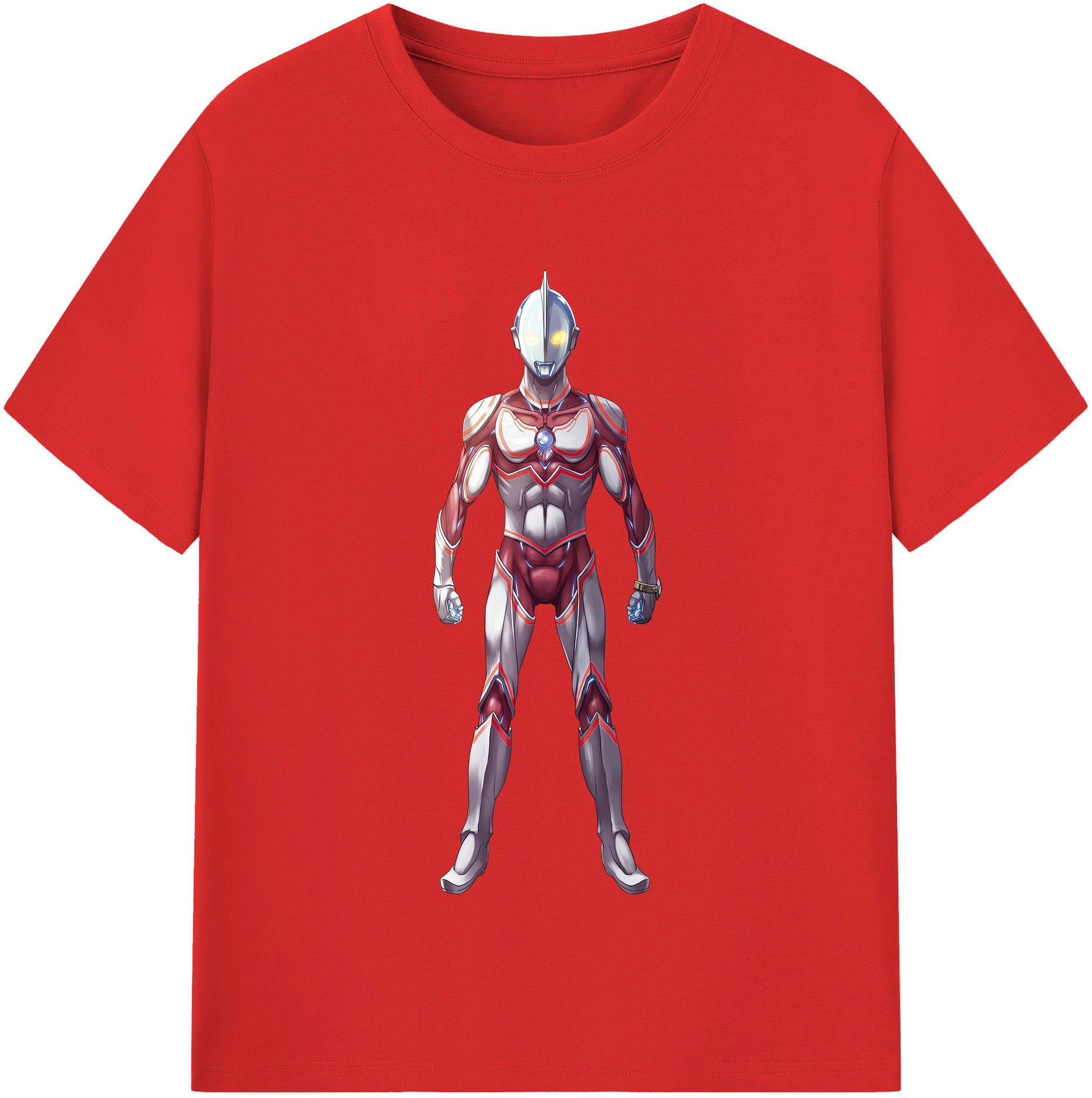 （画像用） ウルトラマン Ultraman 綿100％半袖Tシャツ（フロントプリント）