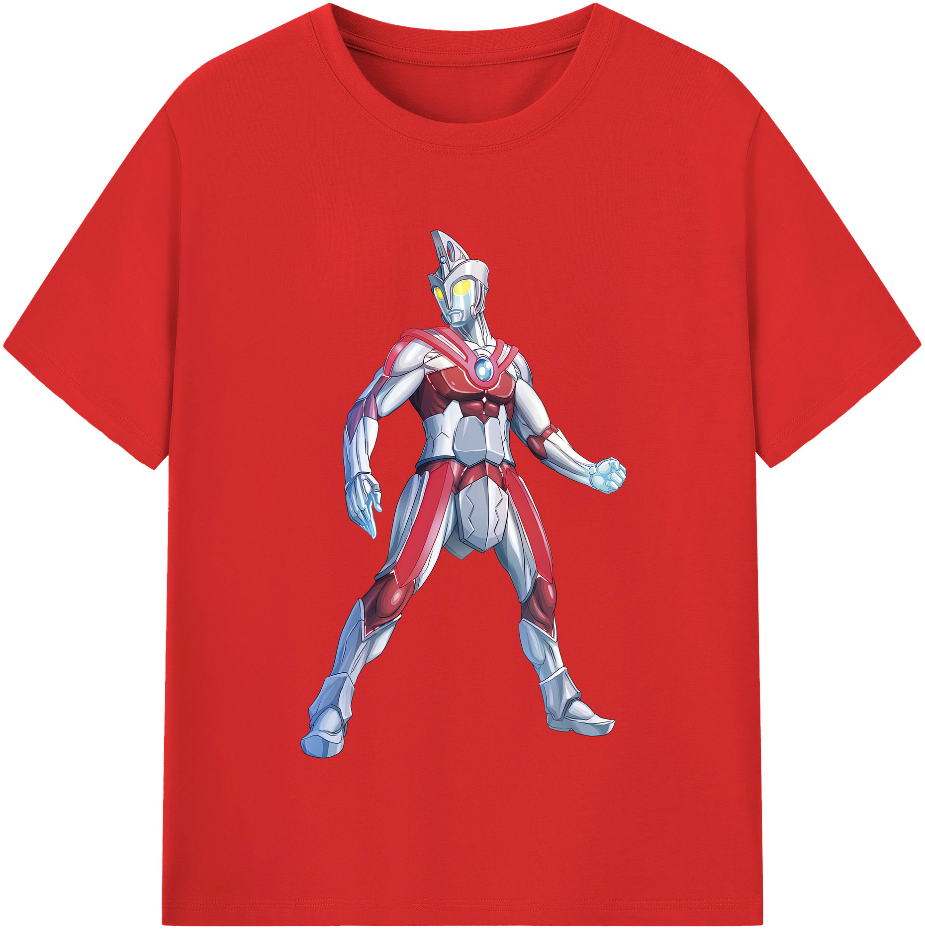 （画像用） ウルトラマン Ultraman 綿100％半袖Tシャツ（フロントプリント）