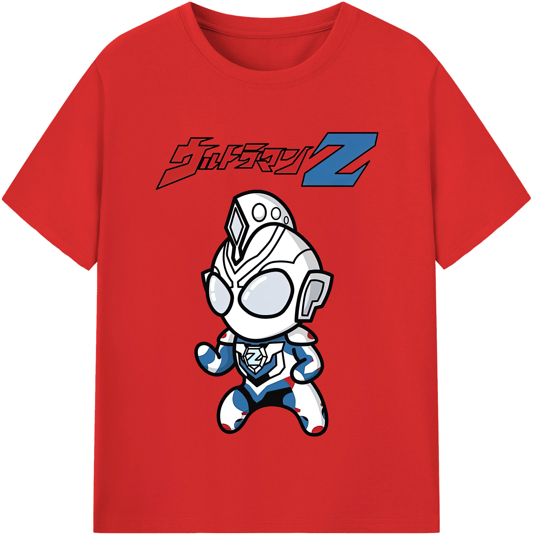 （画像用） ウルトラマン Ultraman 綿100％半袖Tシャツ（フロントプリント）