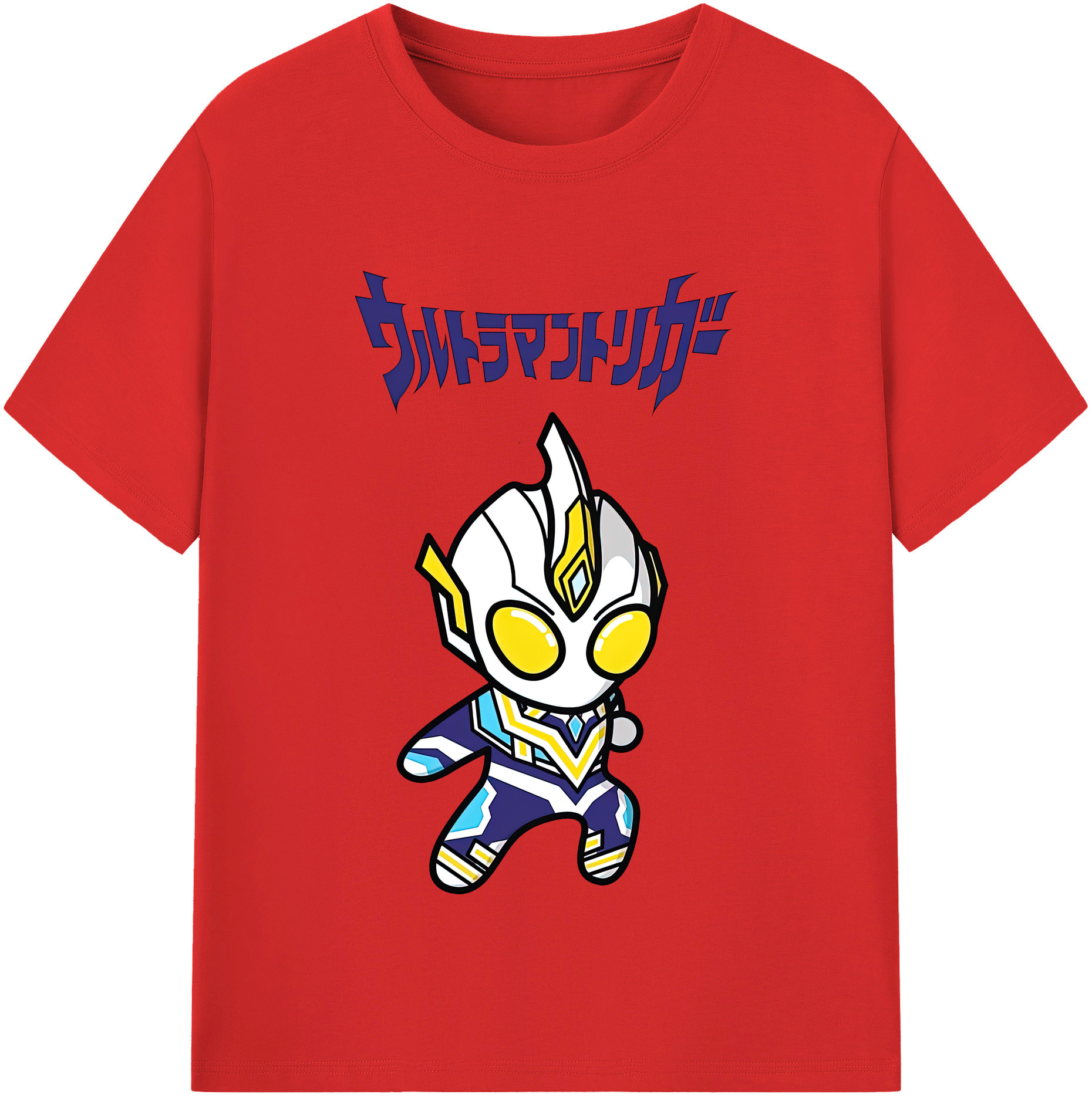 （画像用） ウルトラマン Ultraman 綿100％半袖Tシャツ（フロントプリント）
