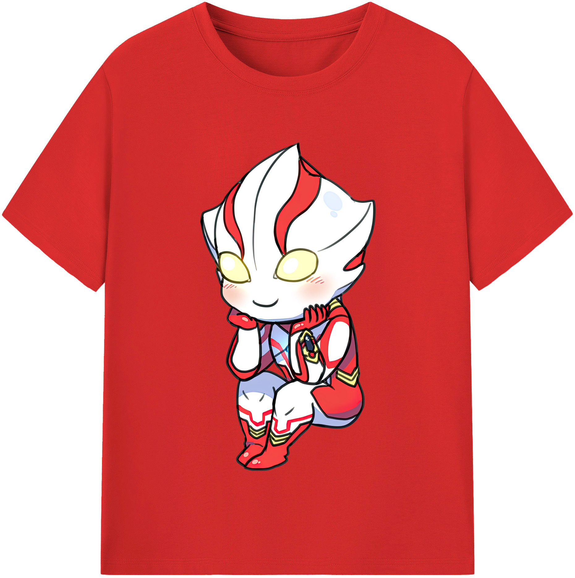 （画像用） ウルトラマン Ultraman 綿100％半袖Tシャツ（フロントプリント）