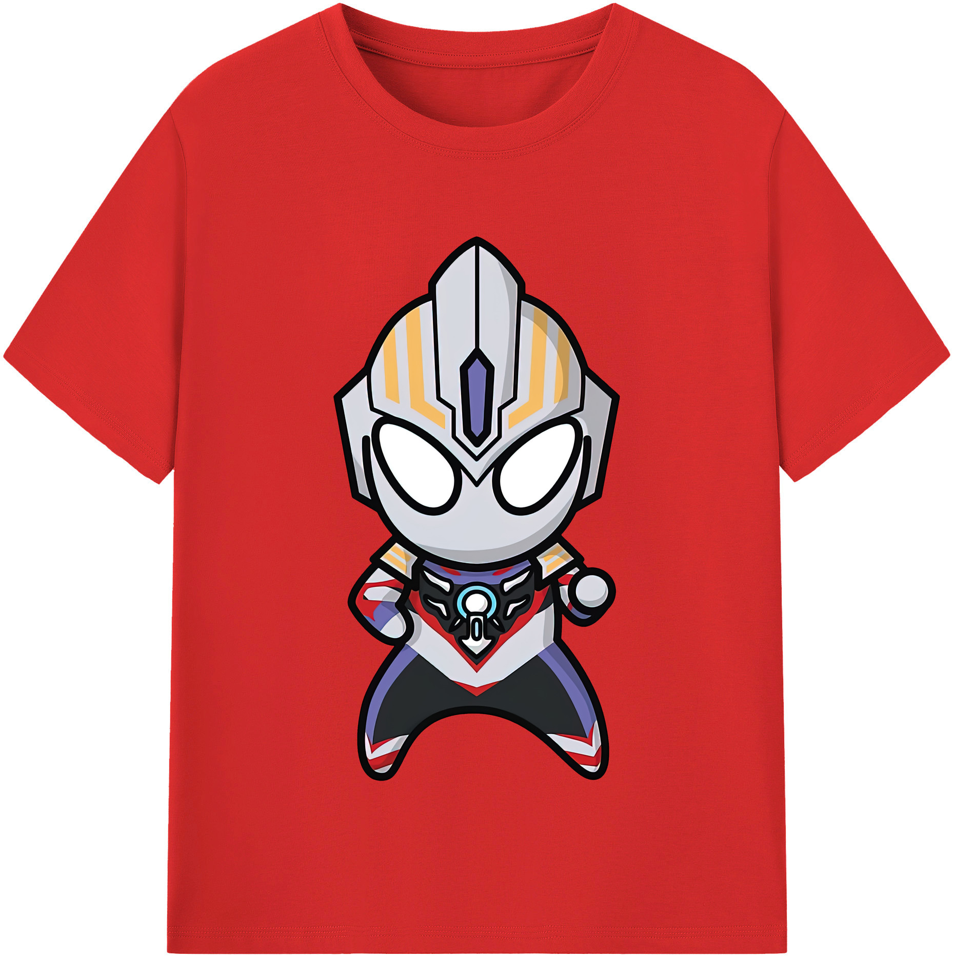 （画像用） ウルトラマン Ultraman 綿100％半袖Tシャツ（フロントプリント）