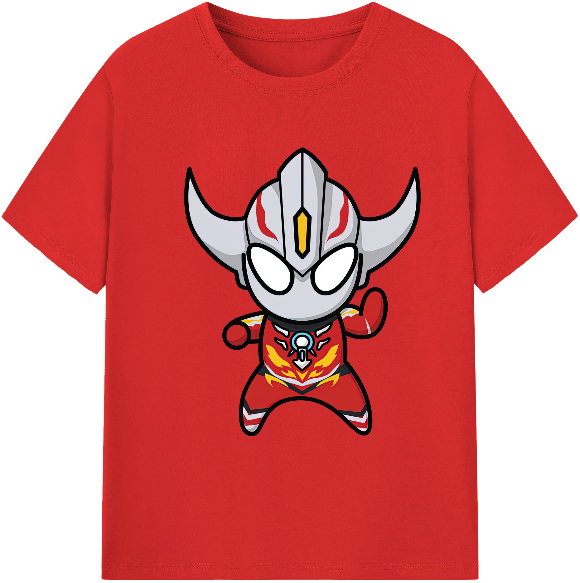 （画像用） ウルトラマン Ultraman 綿100％半袖Tシャツ（フロントプリント）