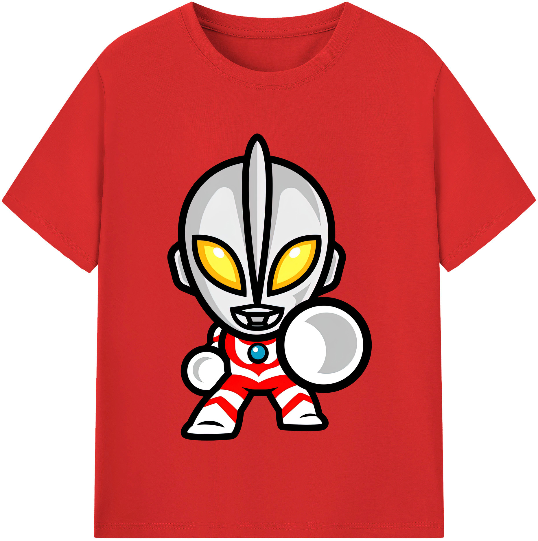 （画像用） ウルトラマン Ultraman 綿100％半袖Tシャツ（フロントプリント）