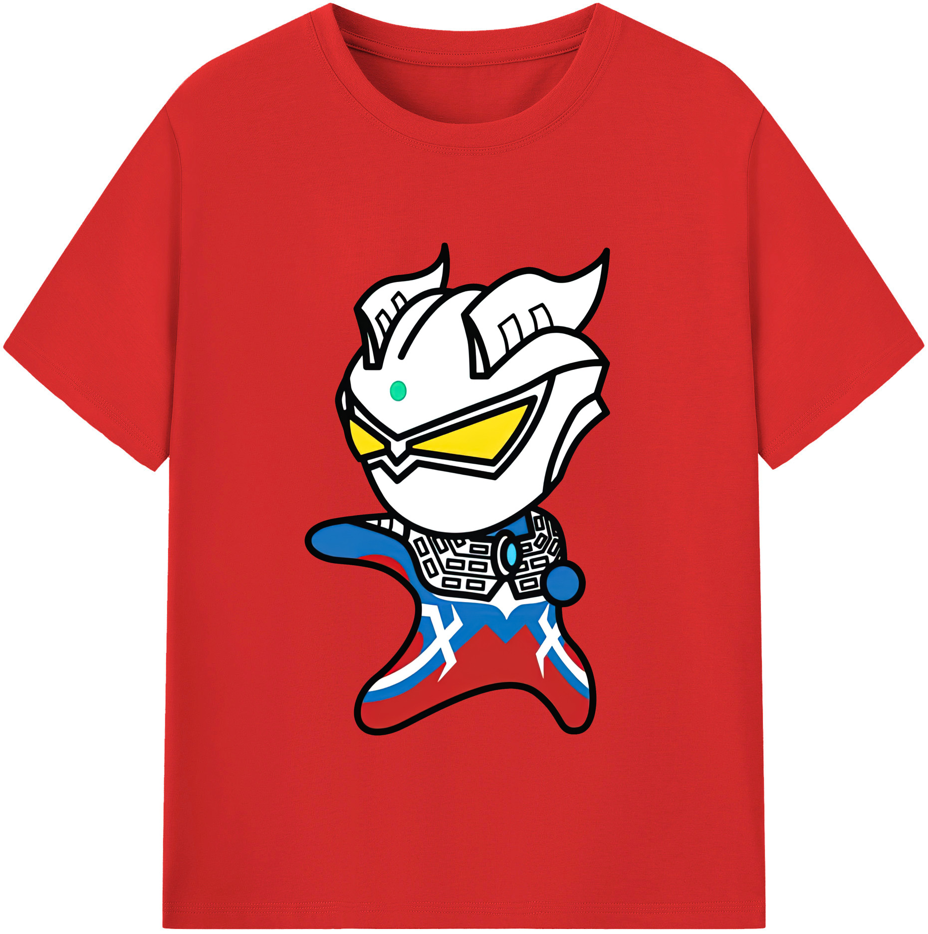 （画像用） ウルトラマン Ultraman 綿100％半袖Tシャツ（フロントプリント）