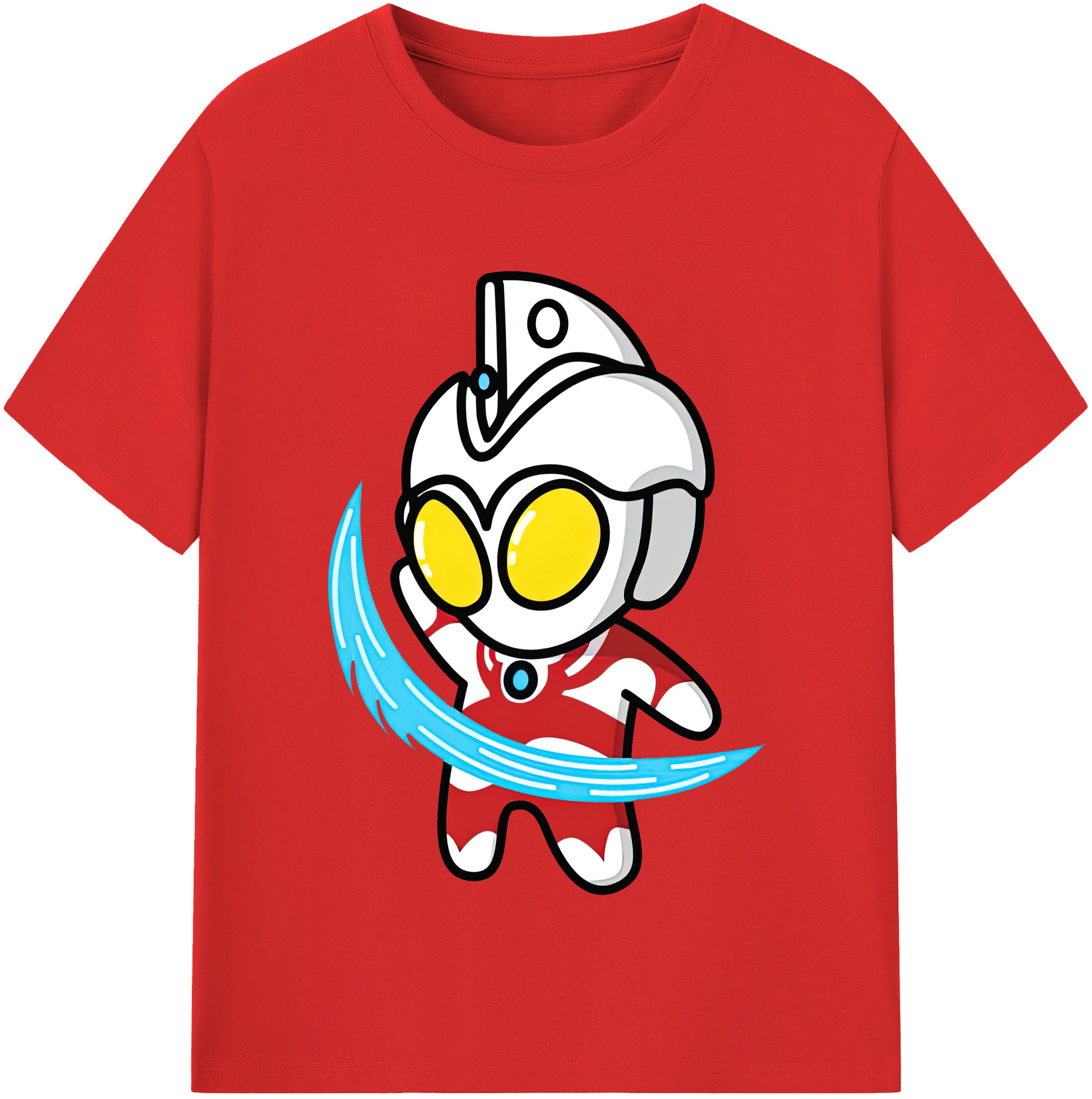 （画像用） ウルトラマン Ultraman 綿100％半袖Tシャツ（フロントプリント）