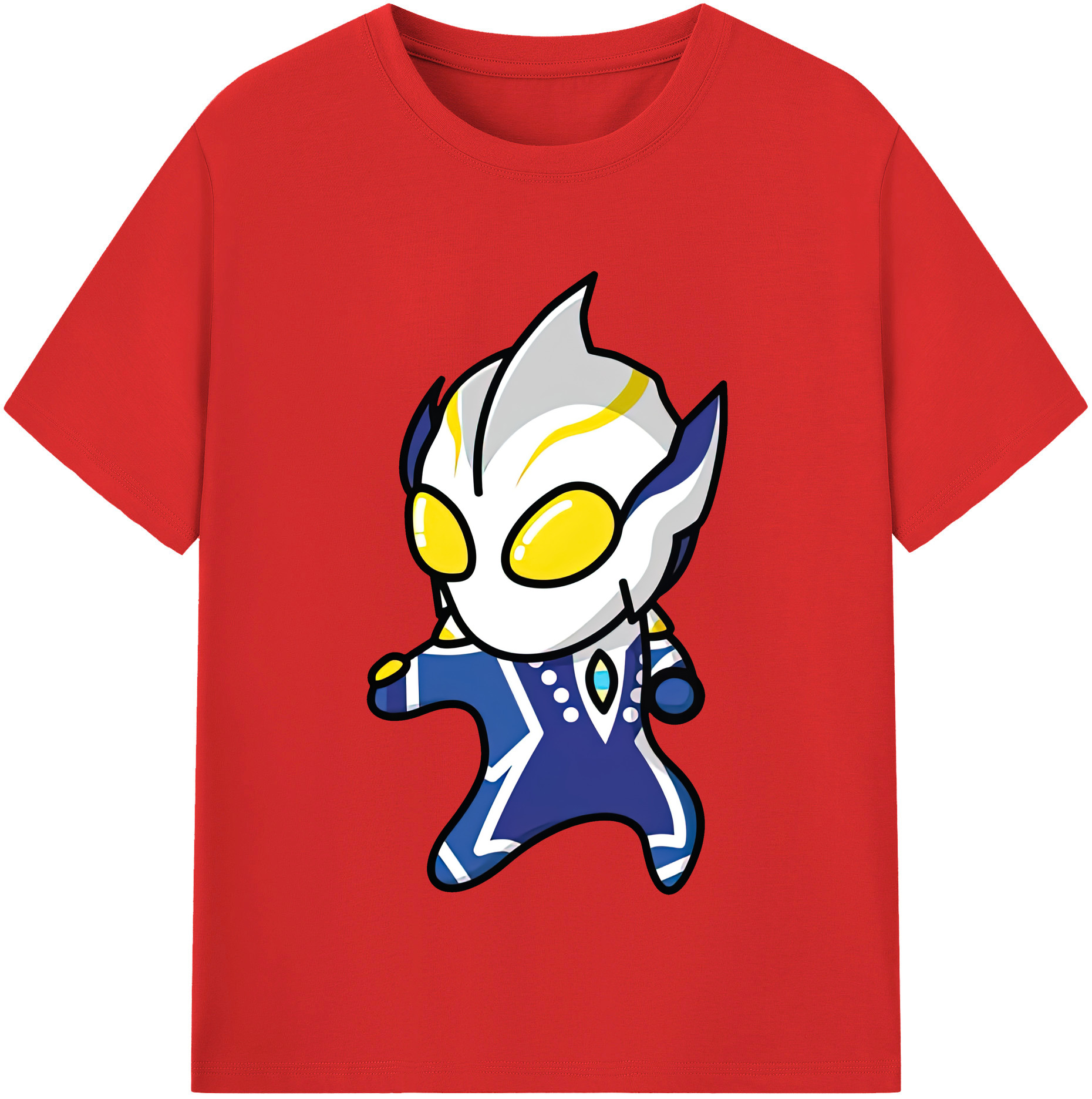 （画像用） ウルトラマン Ultraman 綿100％半袖Tシャツ（フロントプリント）