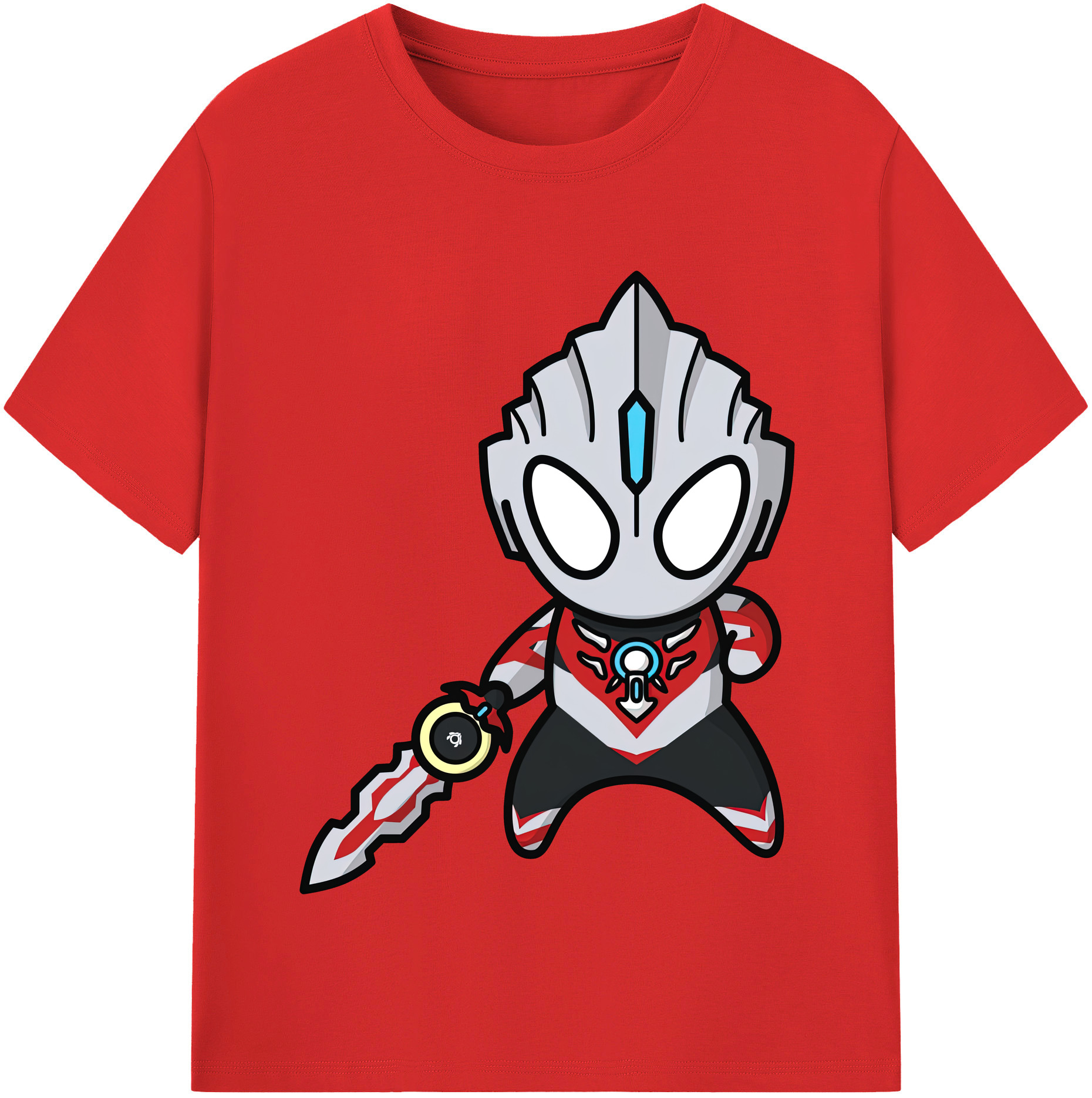 （画像用） ウルトラマン Ultraman 綿100％半袖Tシャツ（フロントプリント）