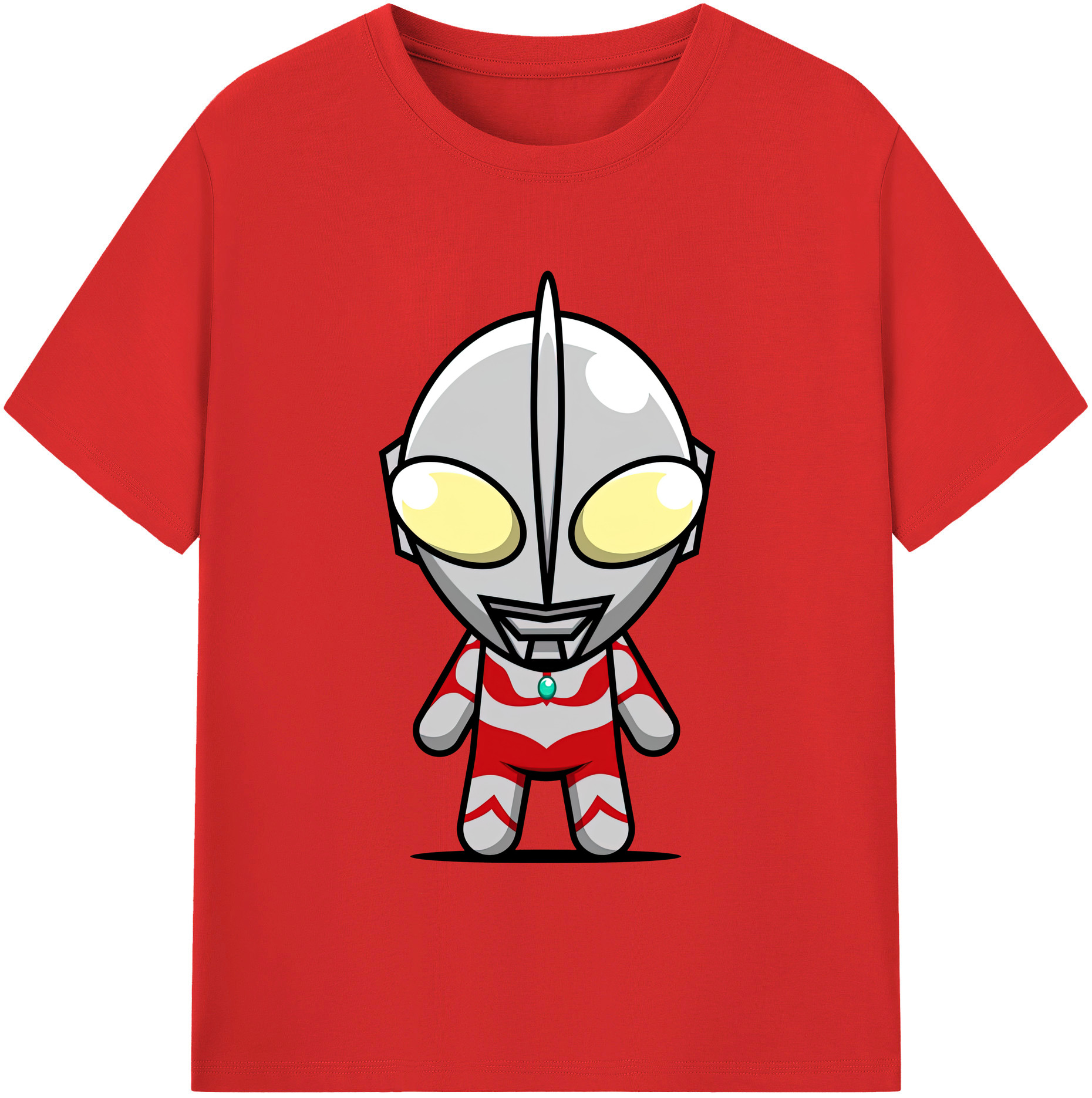 （画像用） ウルトラマン Ultraman 綿100％半袖Tシャツ（フロントプリント）