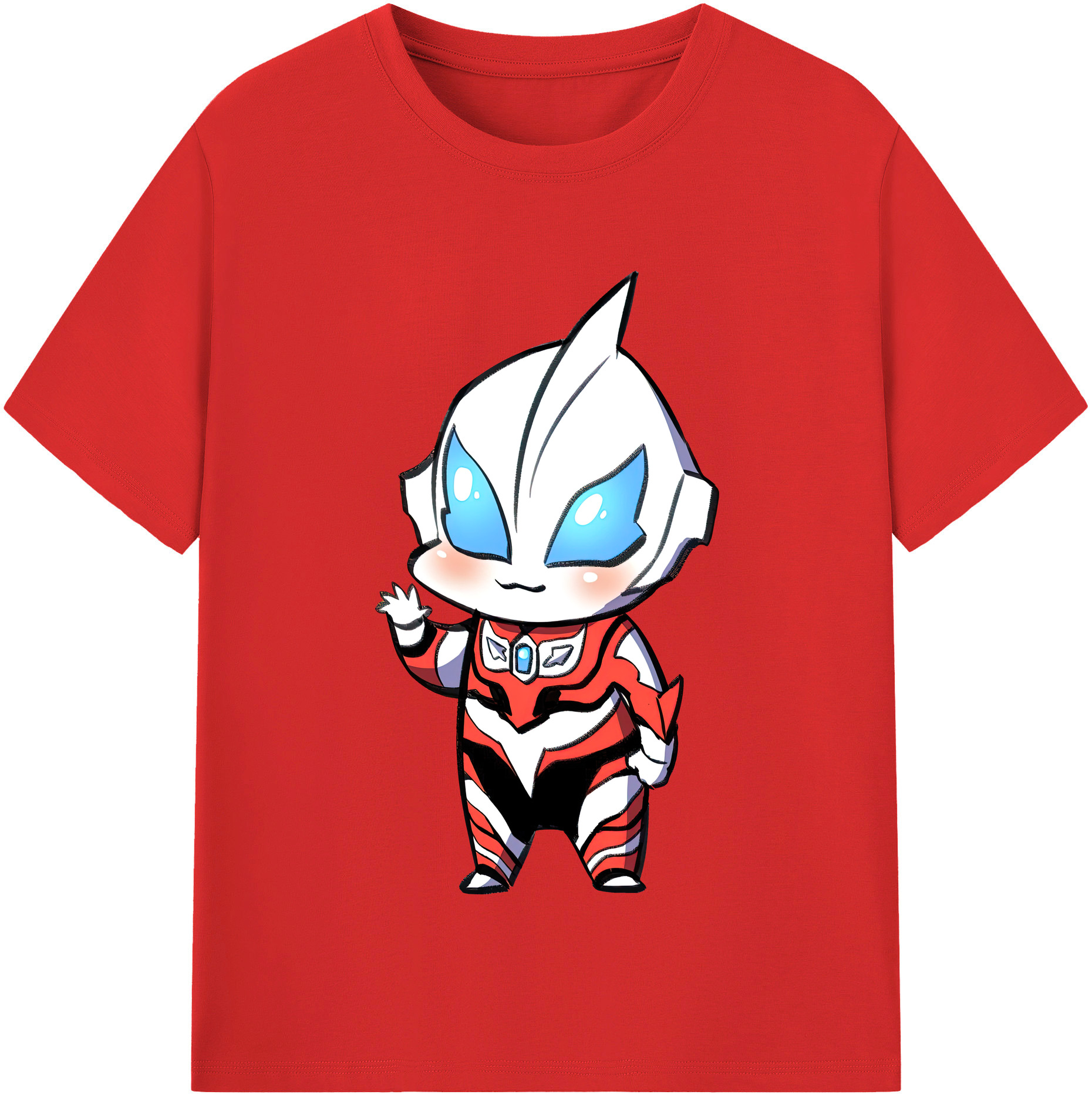 （画像用） ウルトラマン Ultraman 綿100％半袖Tシャツ（フロントプリント）