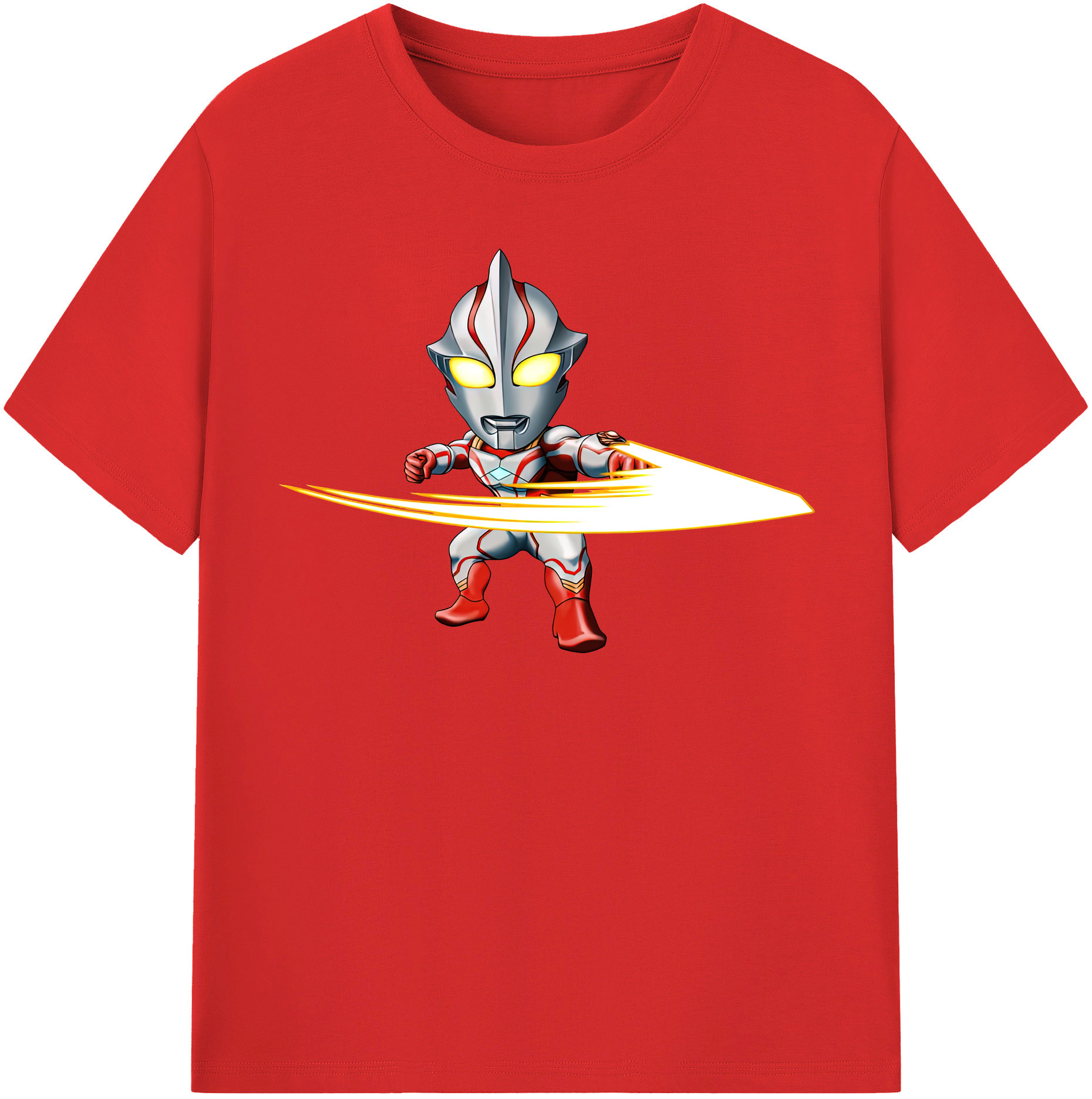 （画像用） ウルトラマン Ultraman 綿100％半袖Tシャツ（フロントプリント）