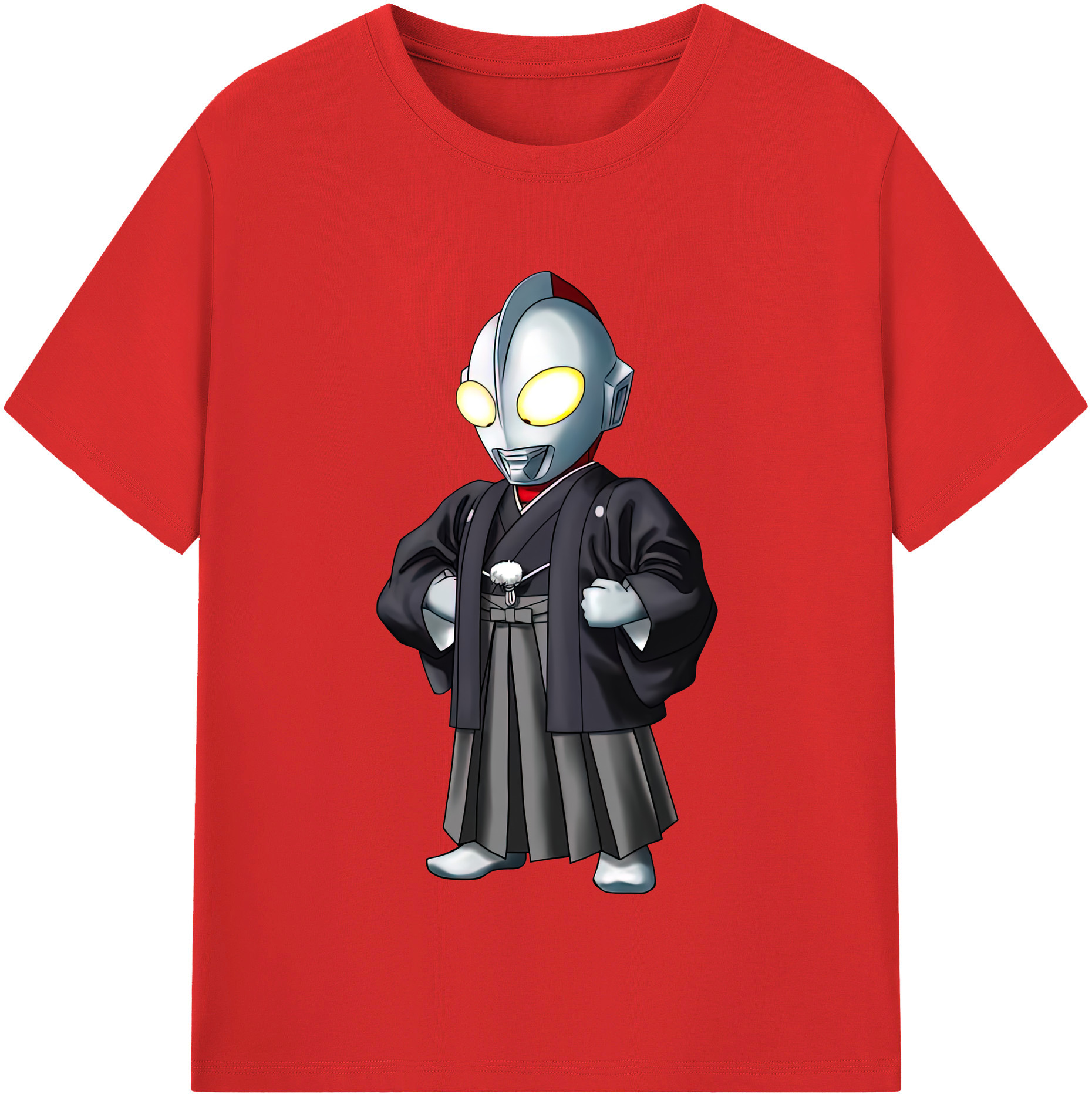 （画像用） ウルトラマン Ultraman 綿100％半袖Tシャツ（フロントプリント）
