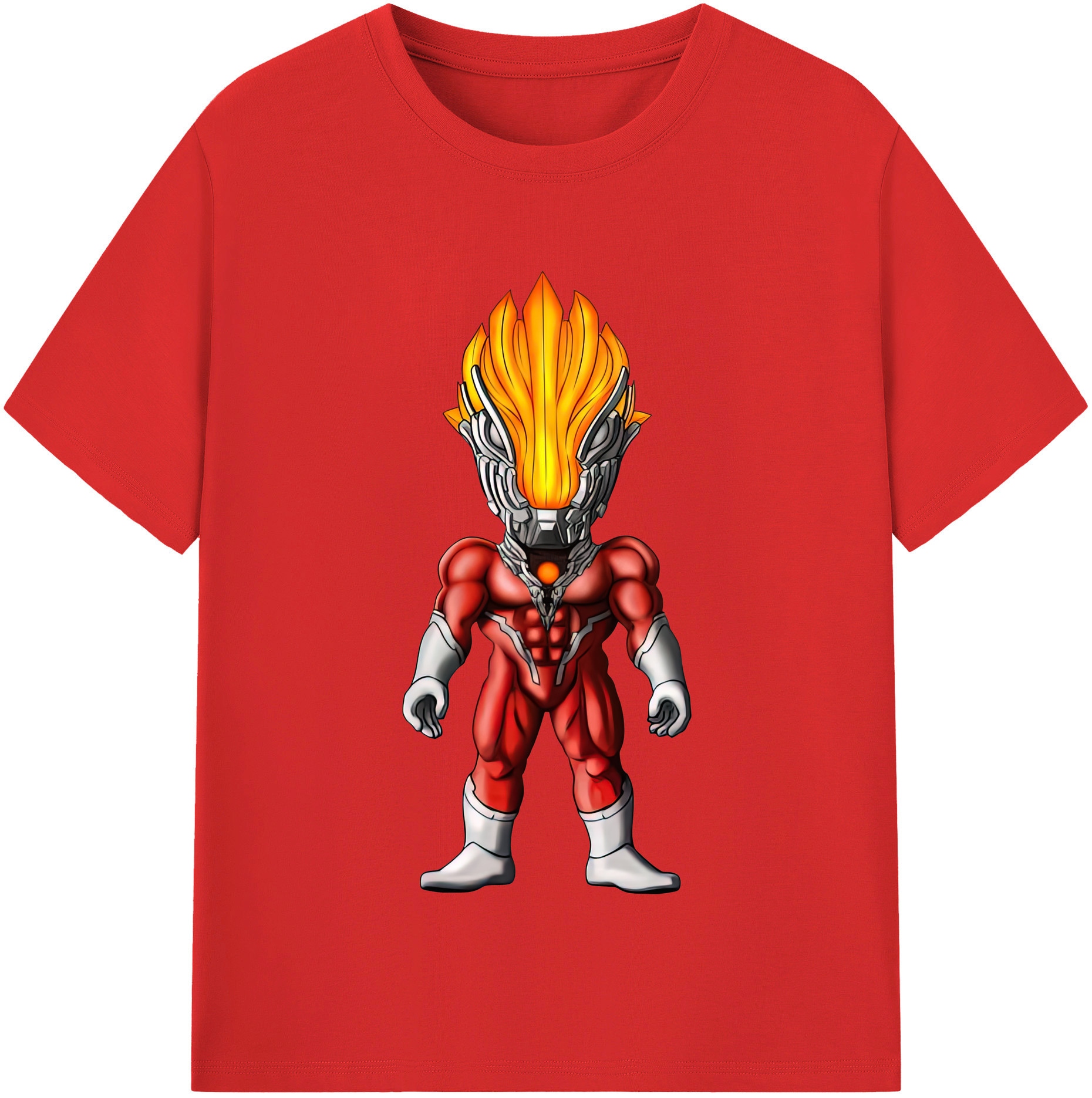 （画像用） ウルトラマン Ultraman 綿100％半袖Tシャツ（フロントプリント）