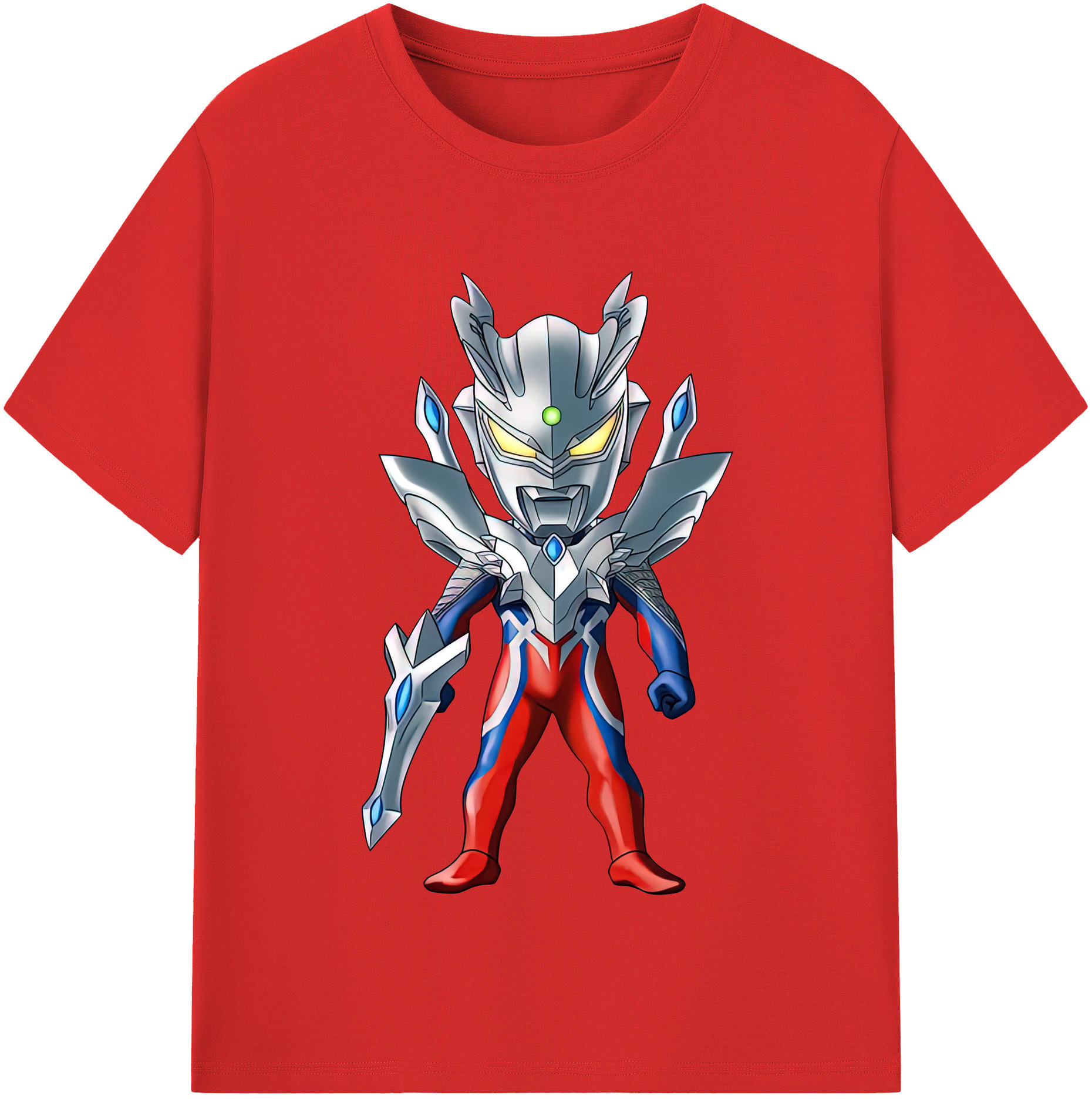 （画像用） ウルトラマン Ultraman 綿100％半袖Tシャツ（フロントプリント）