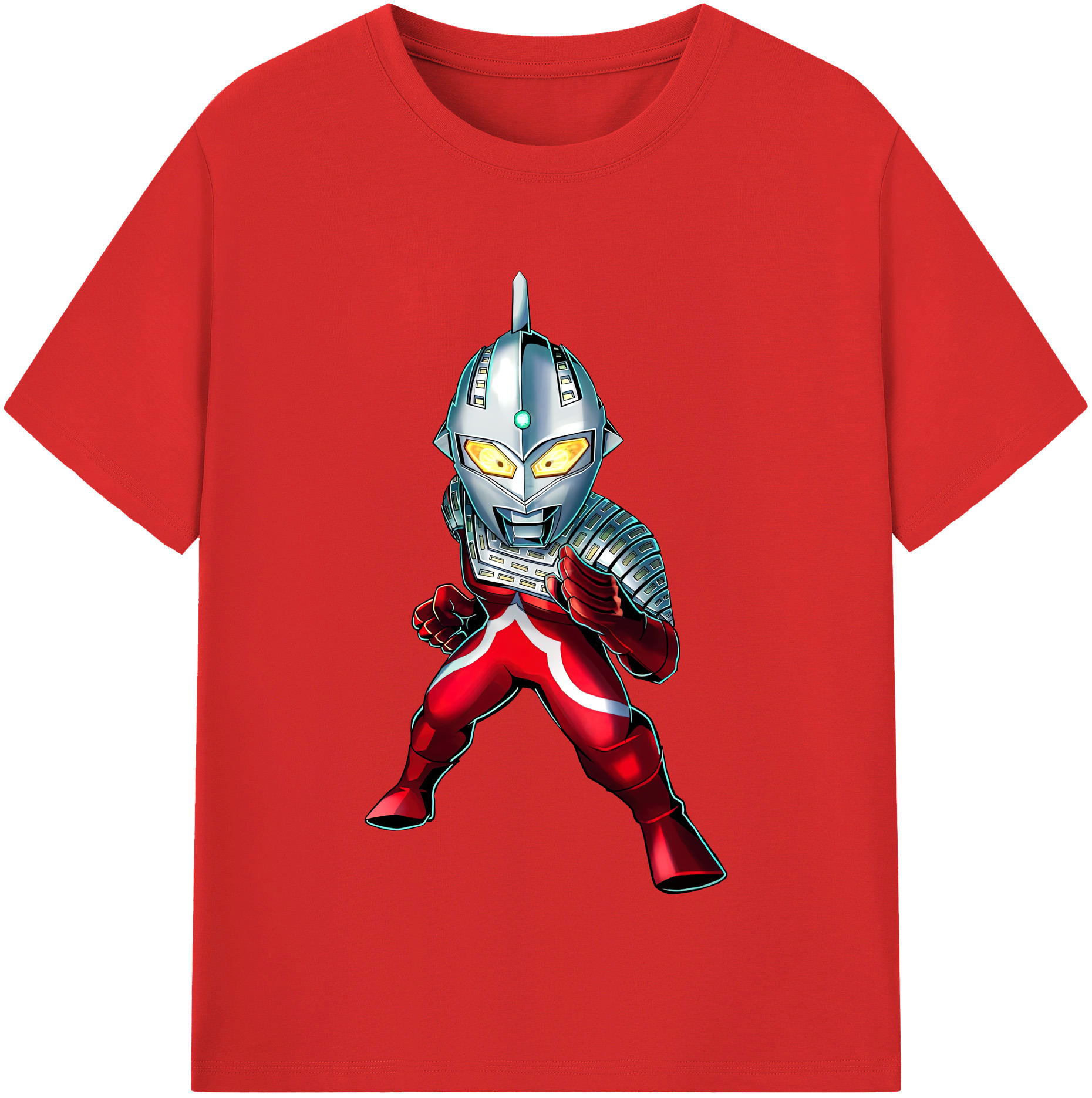 （画像用） ウルトラマン Ultraman 綿100％半袖Tシャツ（フロントプリント）