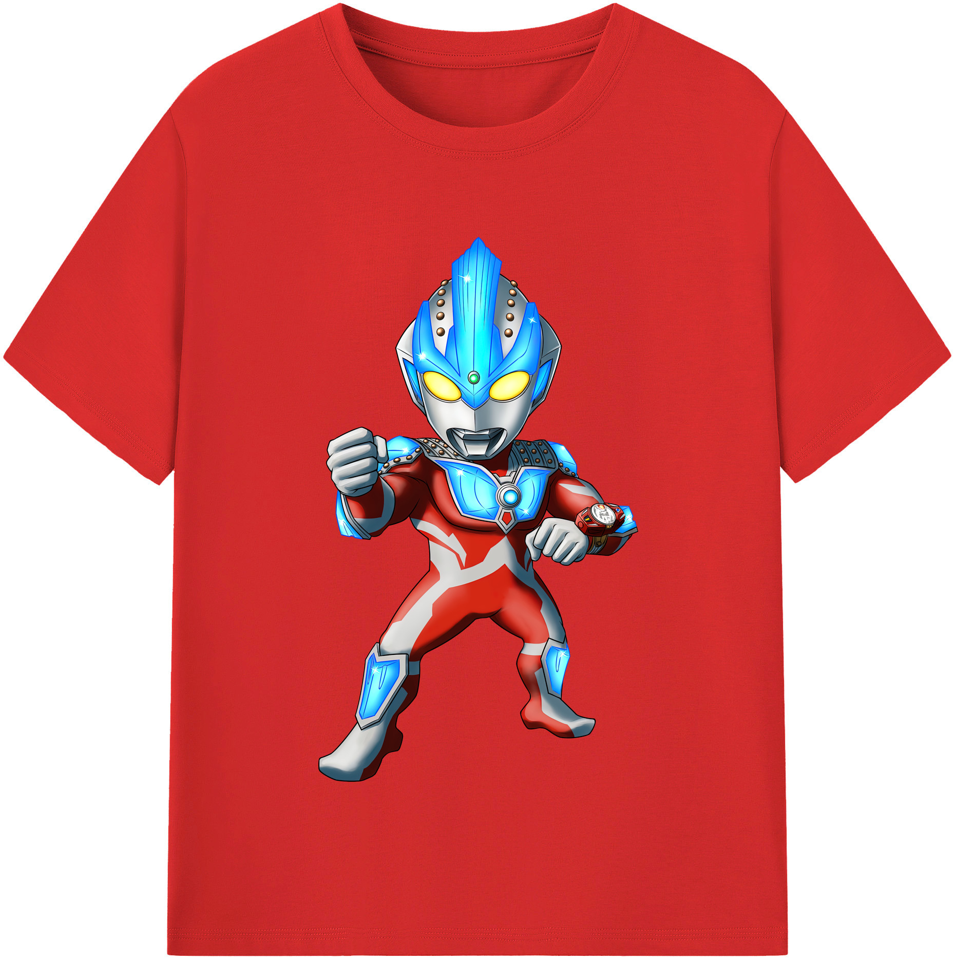 （画像用） ウルトラマン Ultraman 綿100％半袖Tシャツ（フロントプリント）