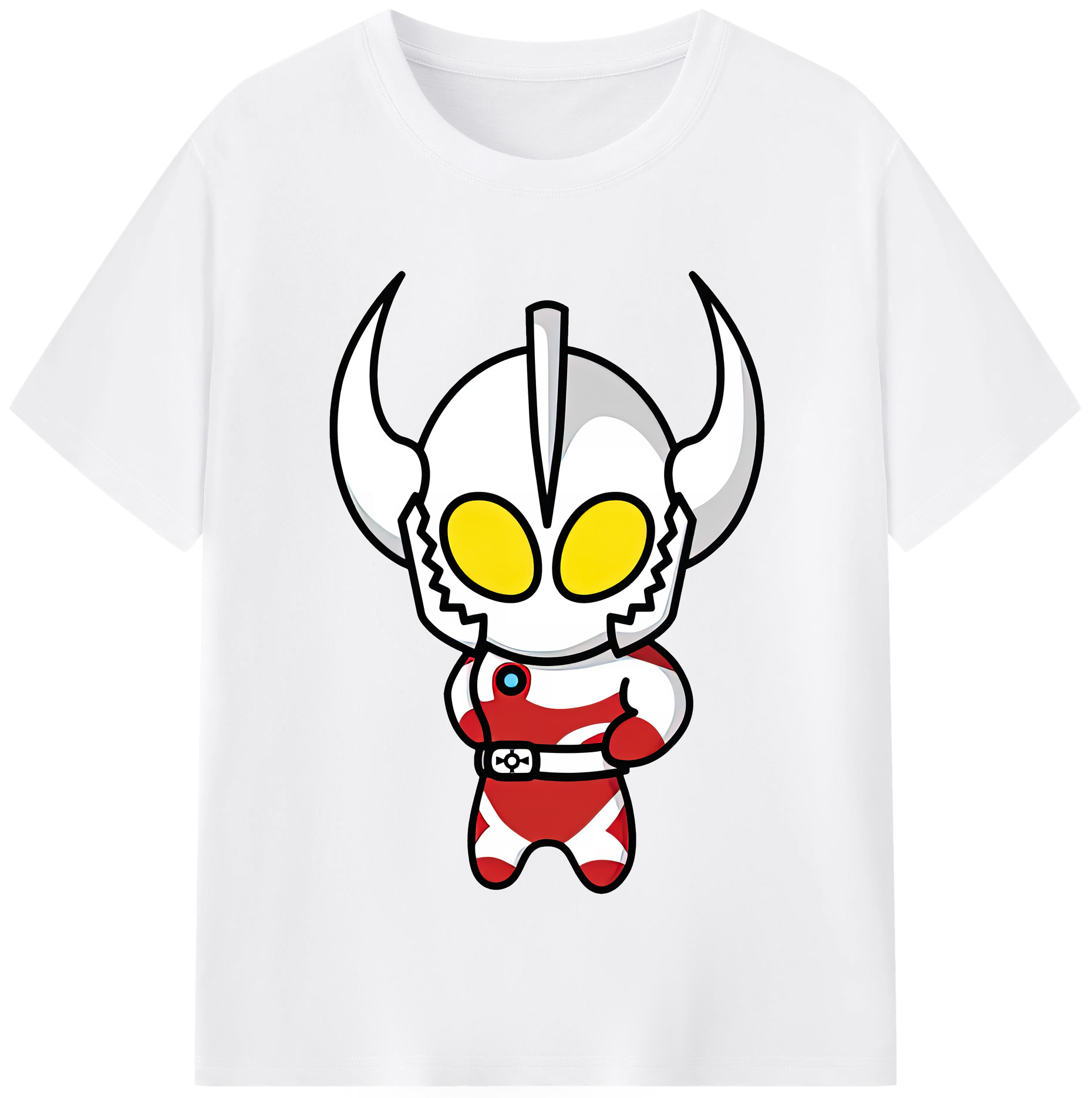 （画像用） ウルトラマン Ultraman 綿100％半袖Tシャツ（フロントプリント）