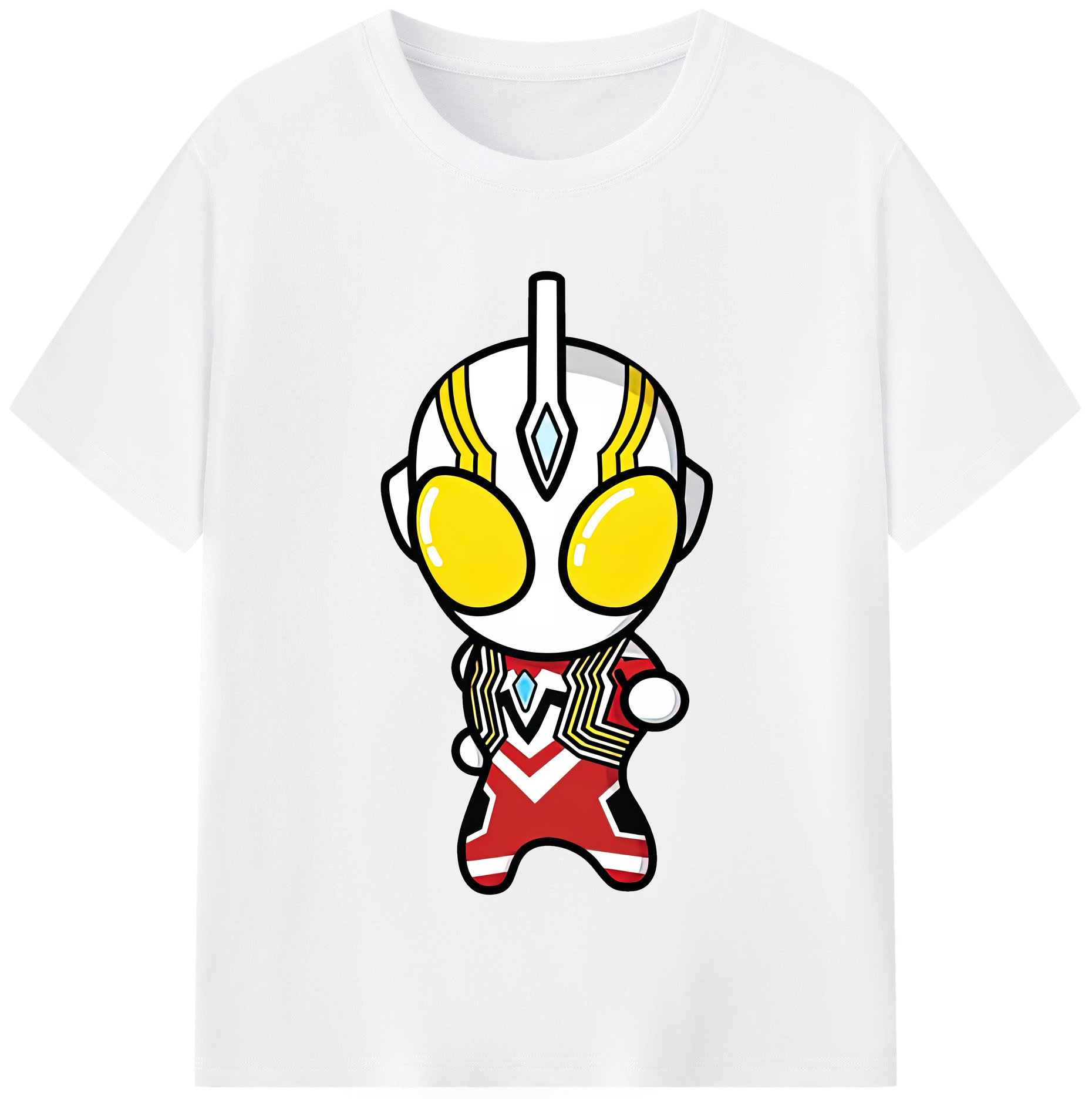 （画像用） ウルトラマン Ultraman 綿100％半袖Tシャツ（フロントプリント）