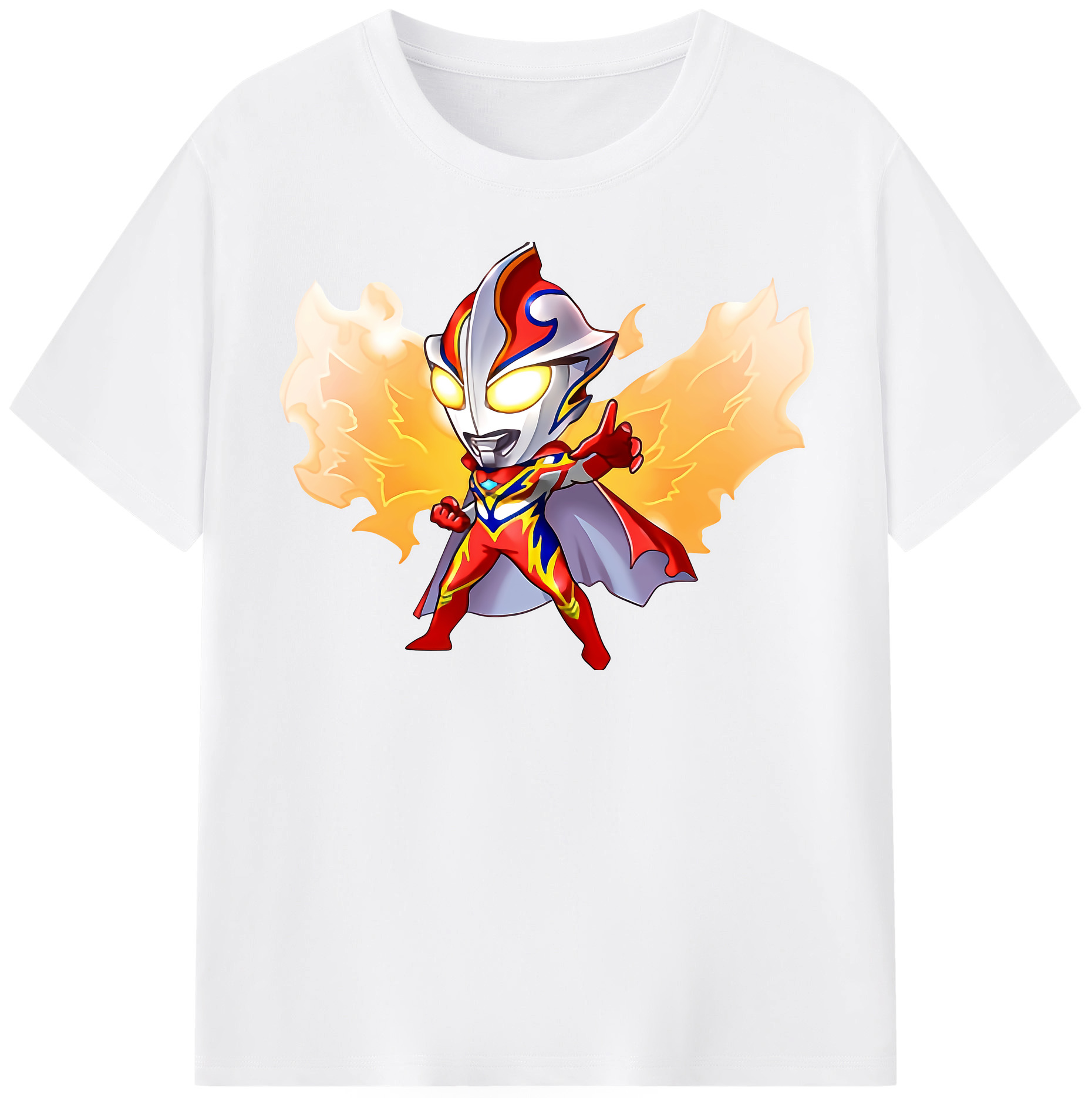 （画像用） ウルトラマン Ultraman 綿100％半袖Tシャツ（フロントプリント）
