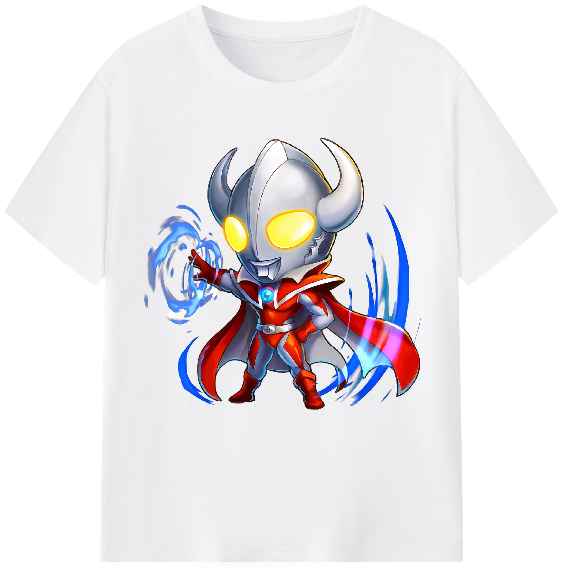 （画像用） ウルトラマン Ultraman 綿100％半袖Tシャツ（フロントプリント）