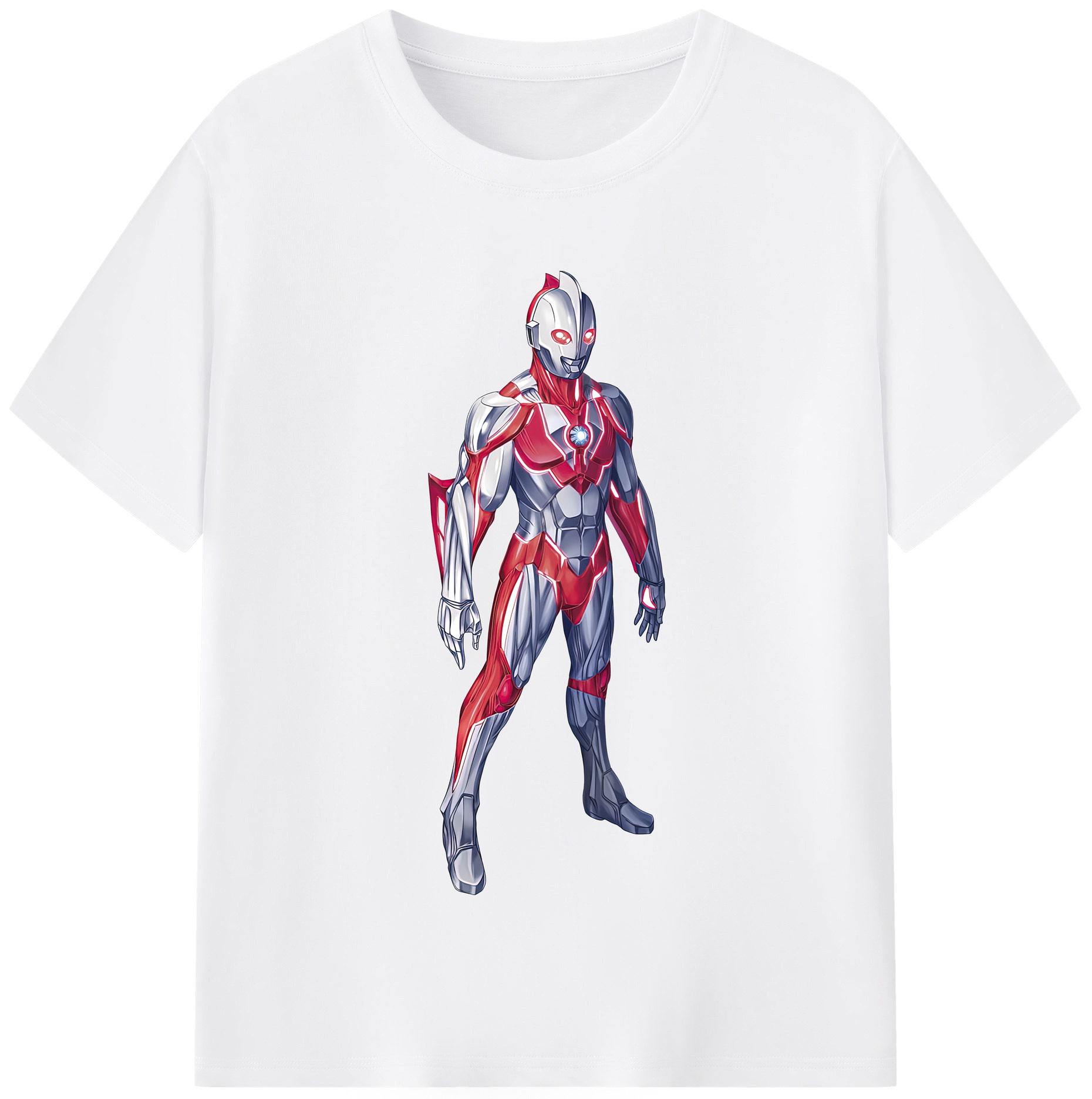 （画像用） ウルトラマン Ultraman 綿100％半袖Tシャツ（フロントプリント）