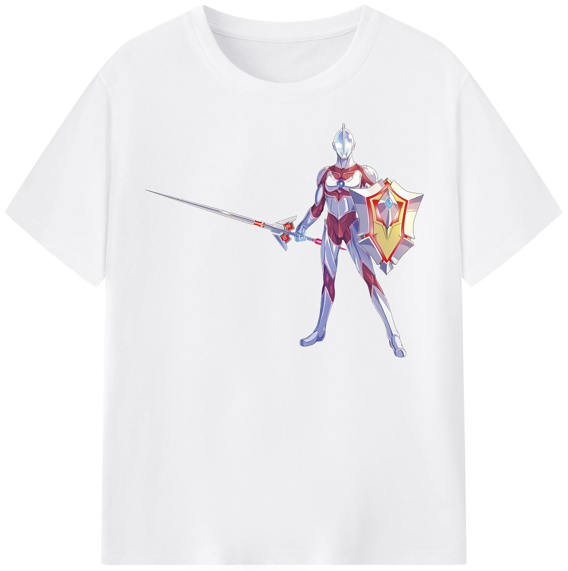 （画像用） ウルトラマン Ultraman 綿100％半袖Tシャツ（フロントプリント）
