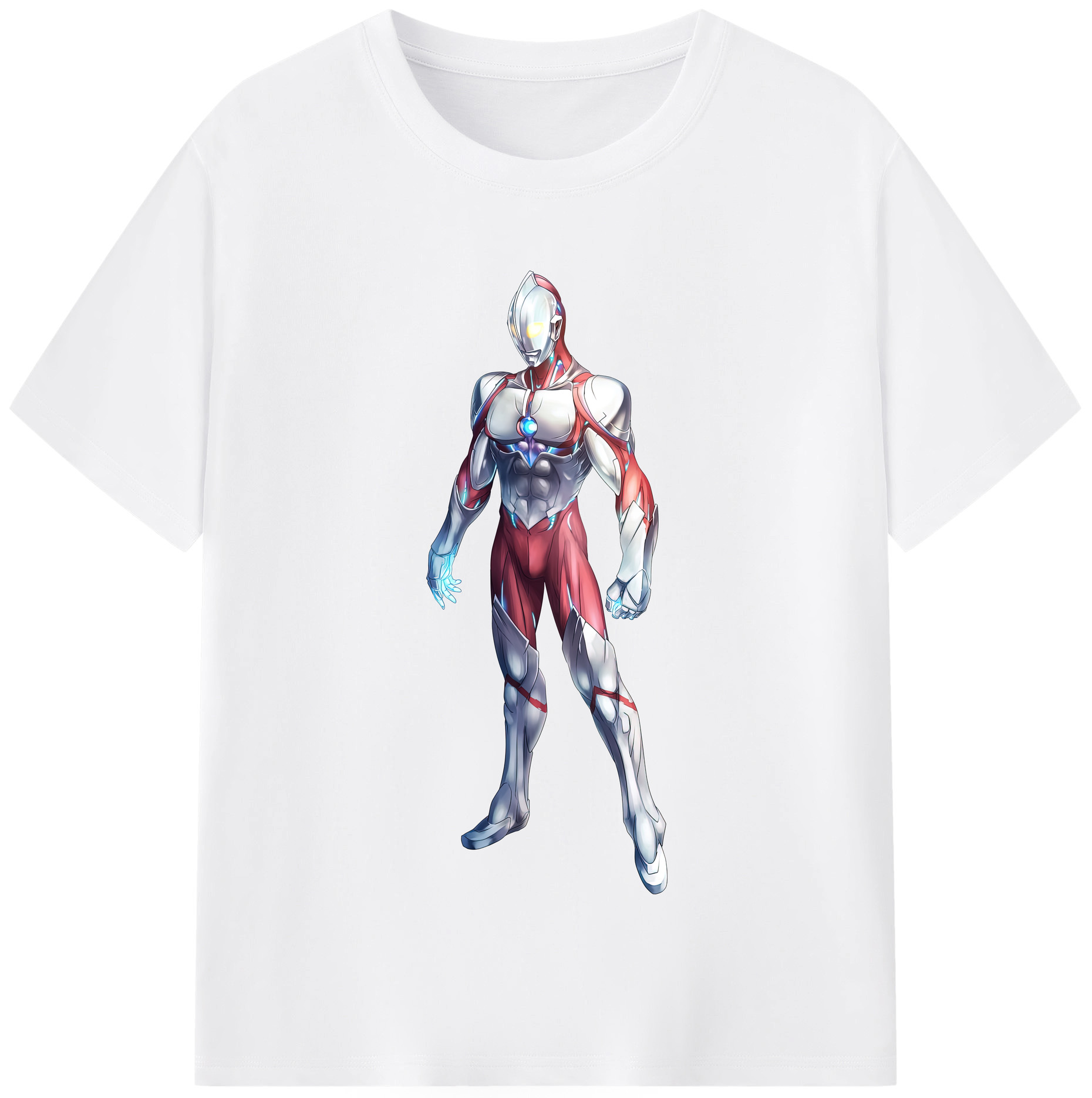 （画像用） ウルトラマン Ultraman 綿100％半袖Tシャツ（フロントプリント）