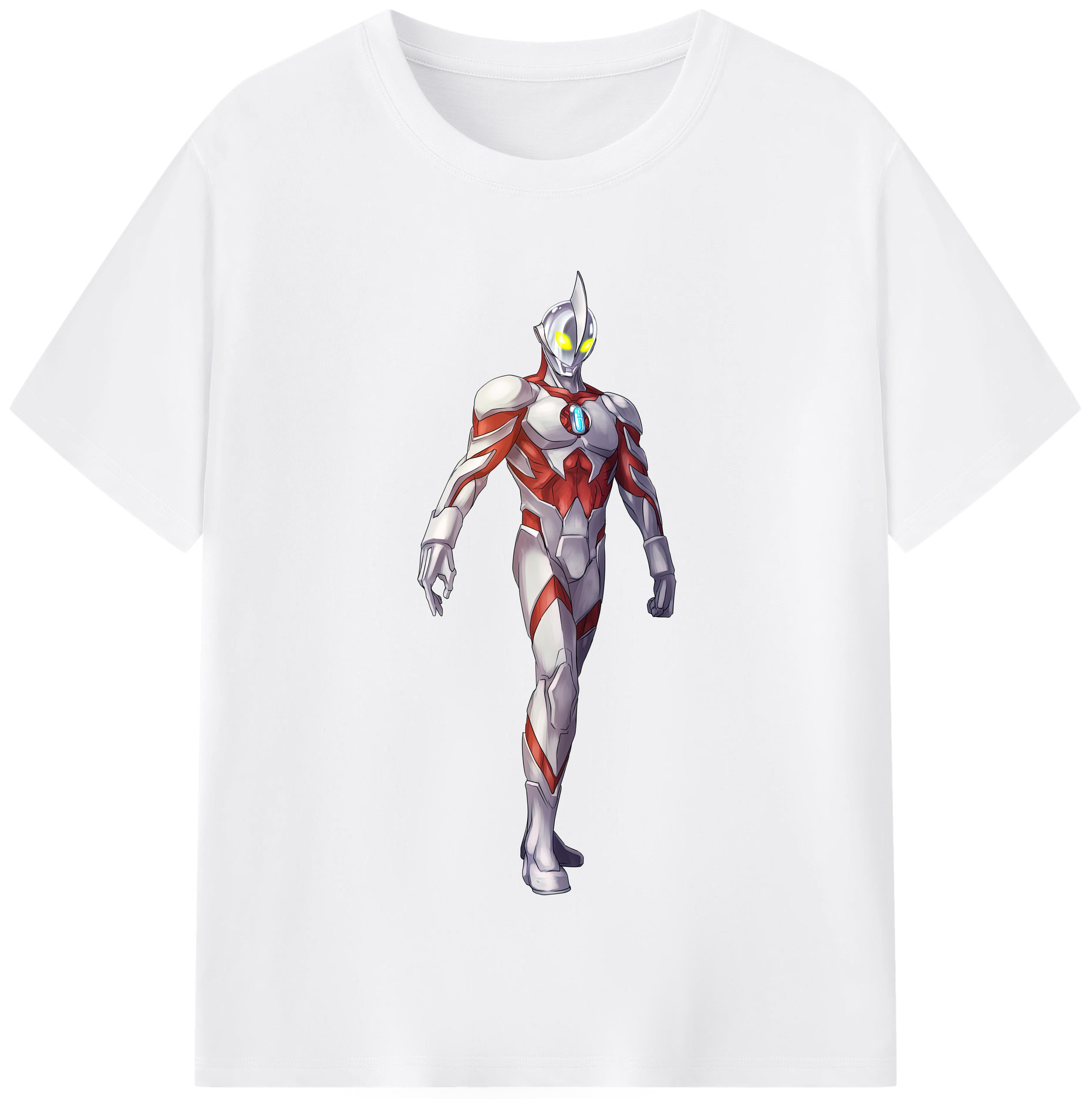 （画像用） ウルトラマン Ultraman 綿100％半袖Tシャツ（フロントプリント）