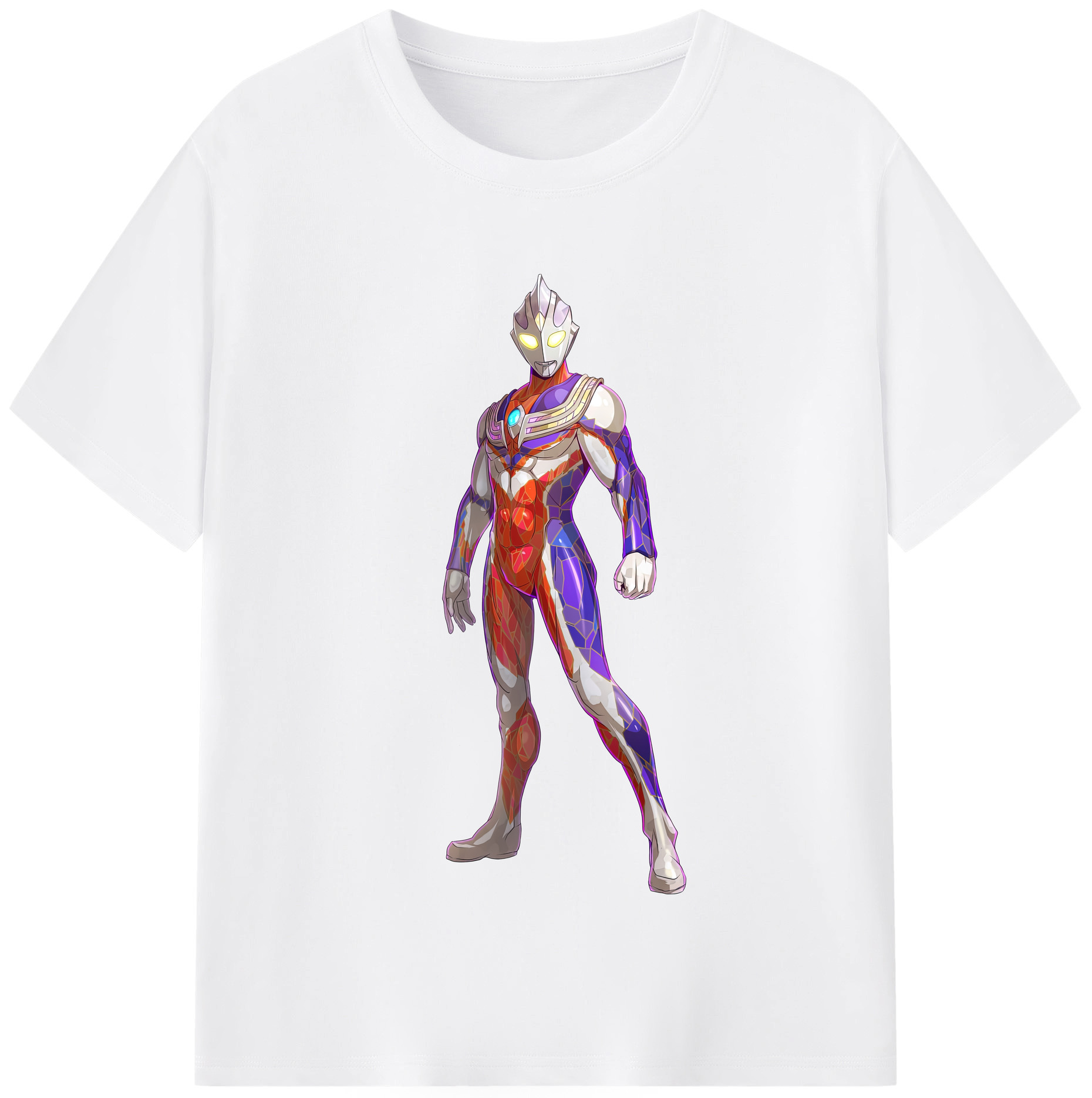 （画像用） ウルトラマン Ultraman 綿100％半袖Tシャツ（フロントプリント）
