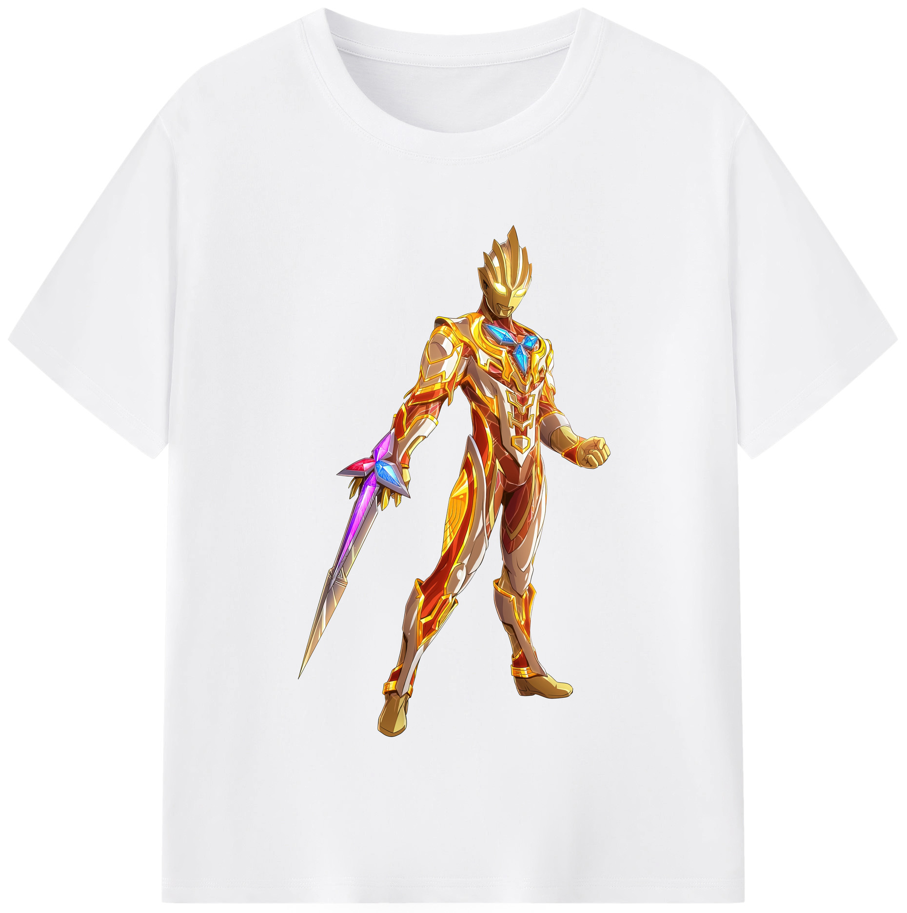 （画像用） ウルトラマン Ultraman 綿100％半袖Tシャツ（フロントプリント）