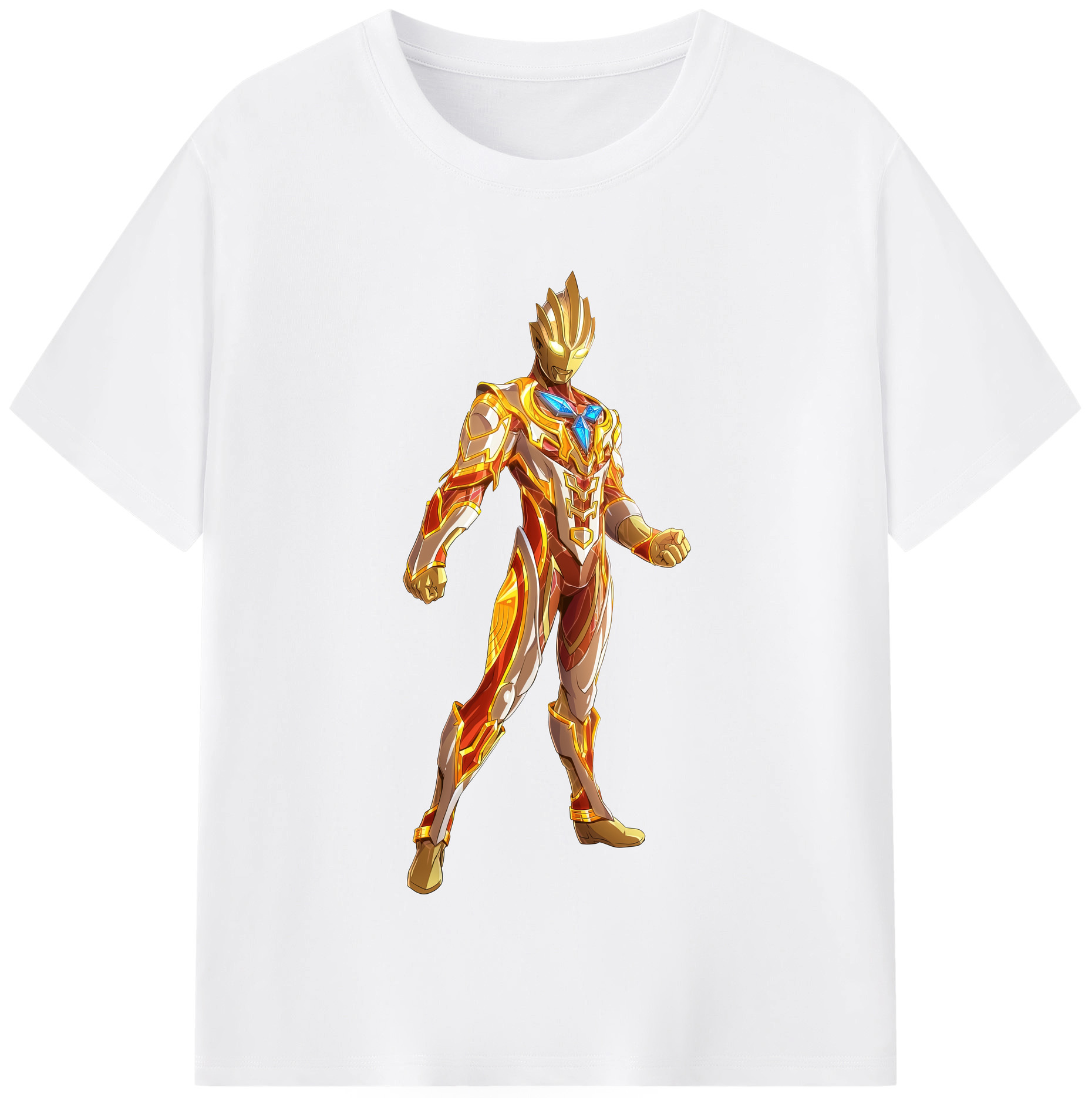 （画像用） ウルトラマン Ultraman 綿100％半袖Tシャツ（フロントプリント）